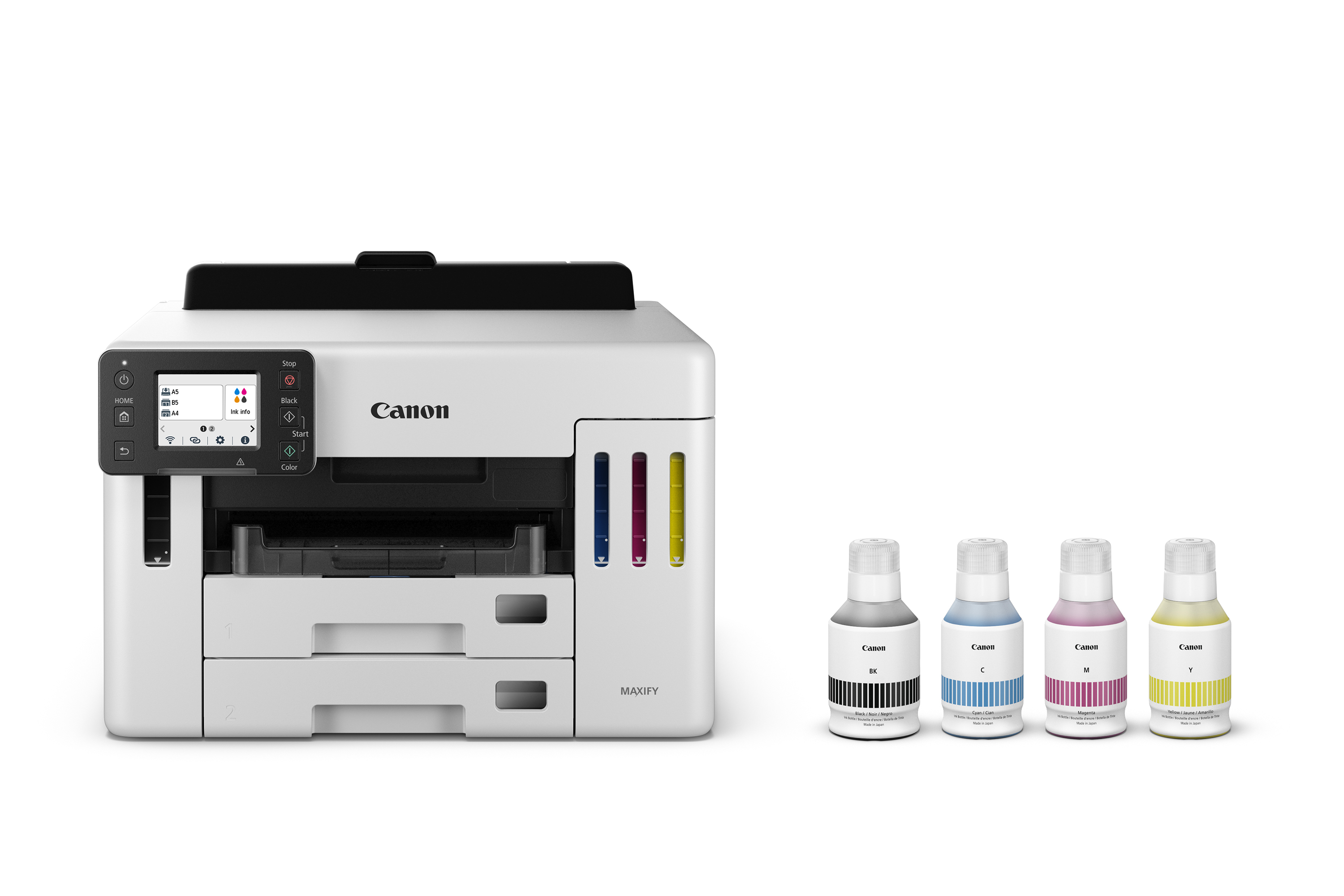 Canon MAXIFY GX5550 - Drucker - Farbe - Duplex - Tintenstrahl - ITS - A4/Legal - 600 x 1200 dpi - bi