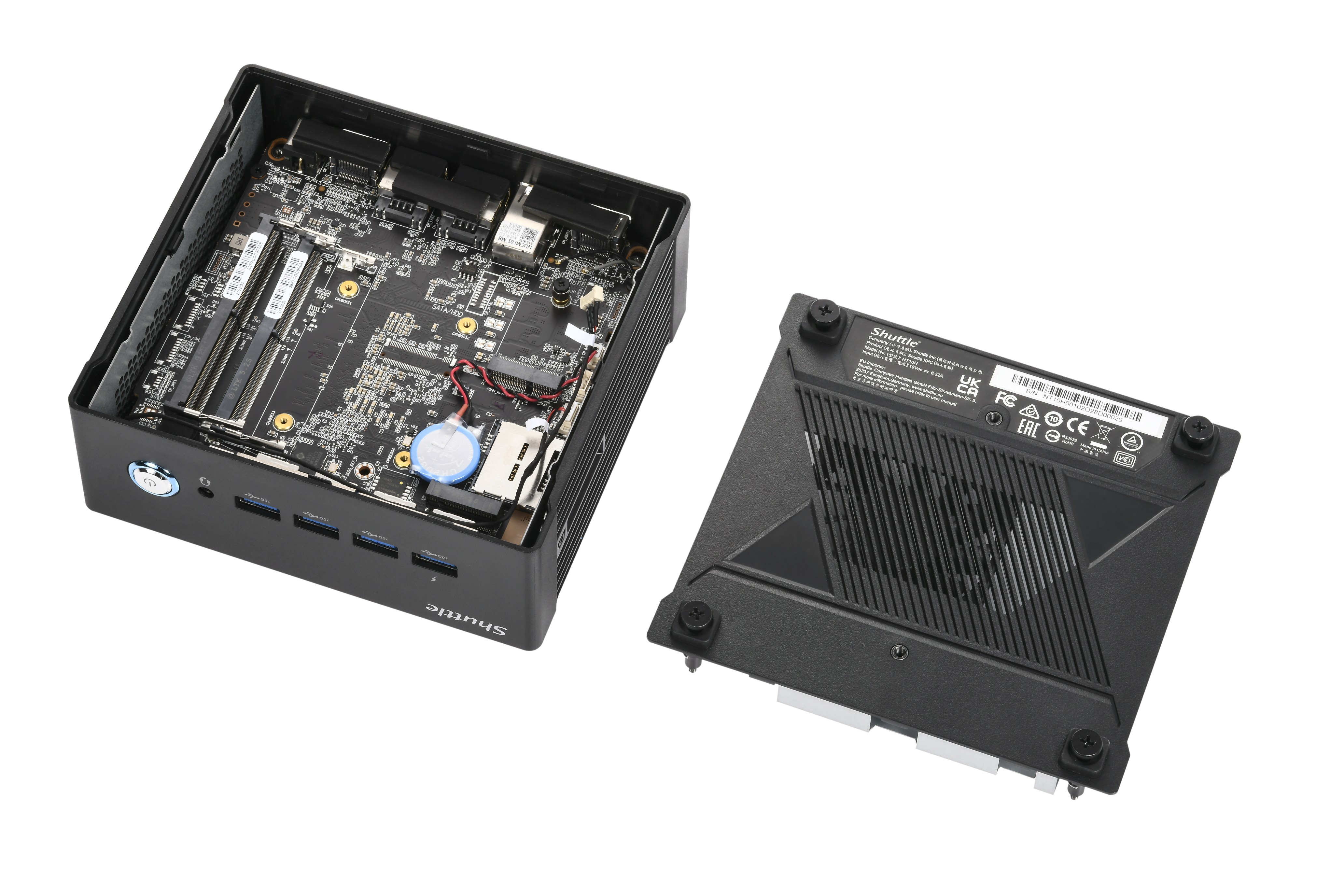 Shuttle XPC nano NA10H7 - Barebone - Mini-PC
