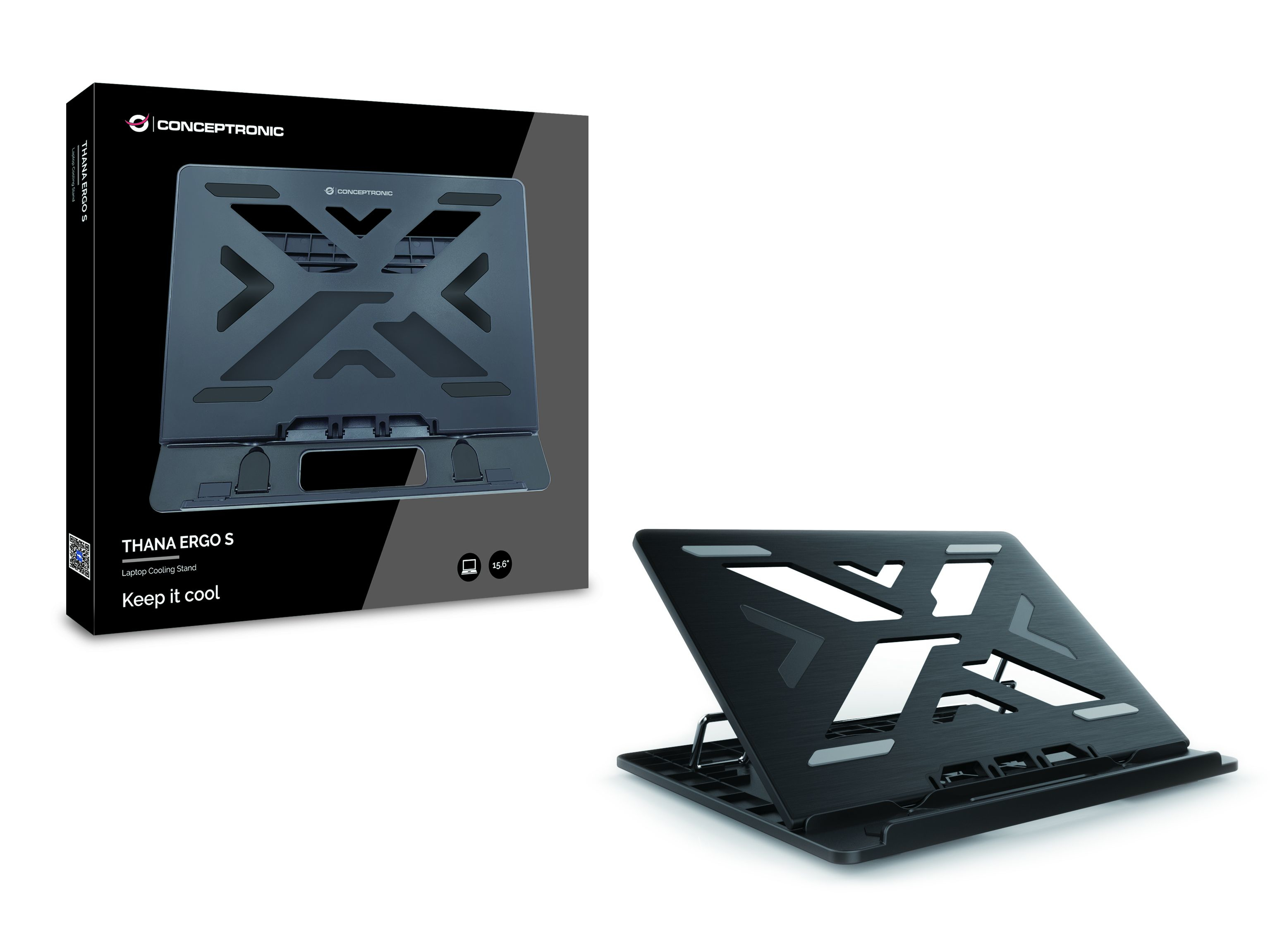 Conceptronic THANA ERGO S - Notebook-Ständer - 39.6 cm (15.6")