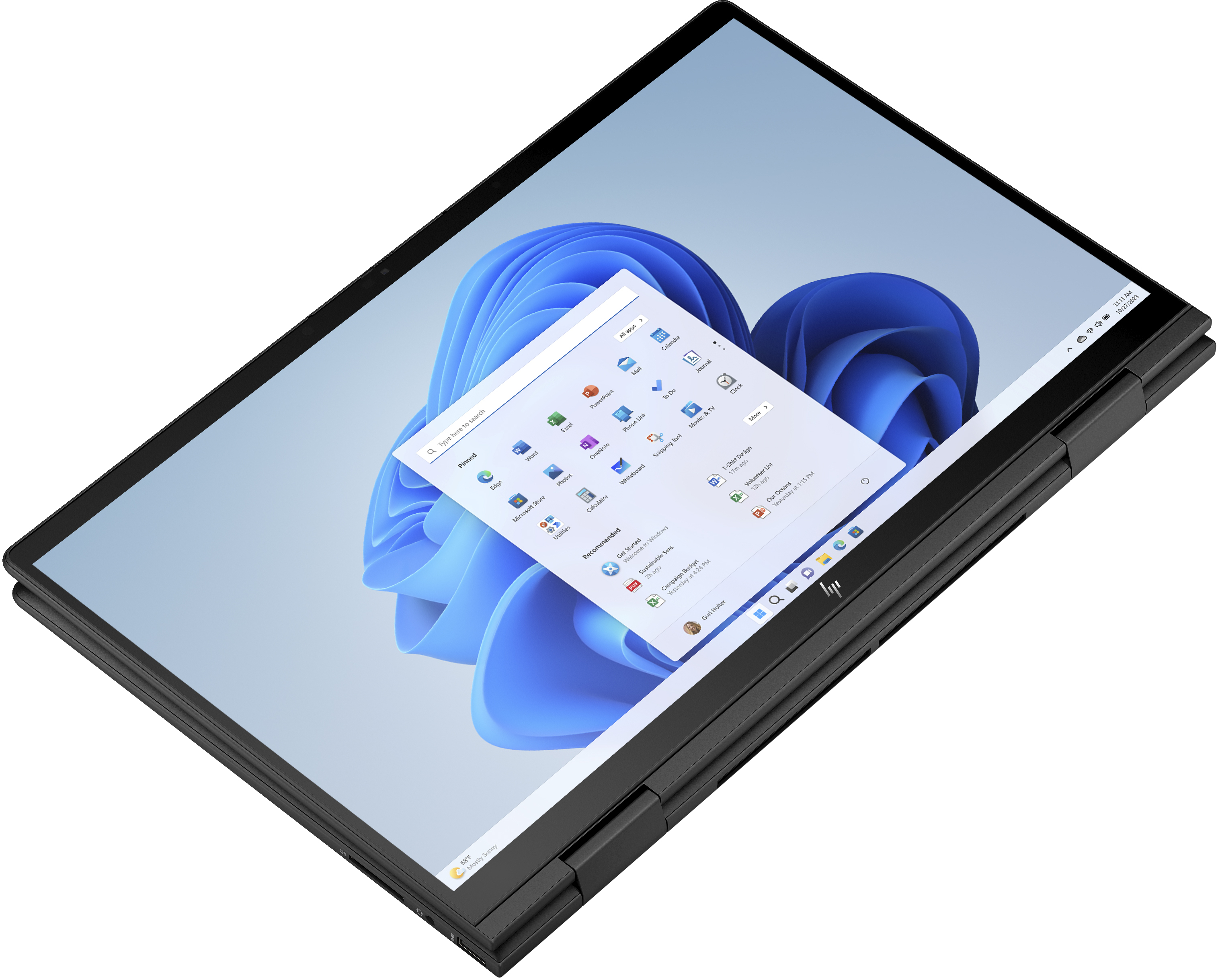 HP ENVY x360 15-fh0676ng, AMD Ryzen? 7, 2 GHz, 39,6 cm (15.6"), 1920 x 1080 Pixel, 16 GB, 1 TB