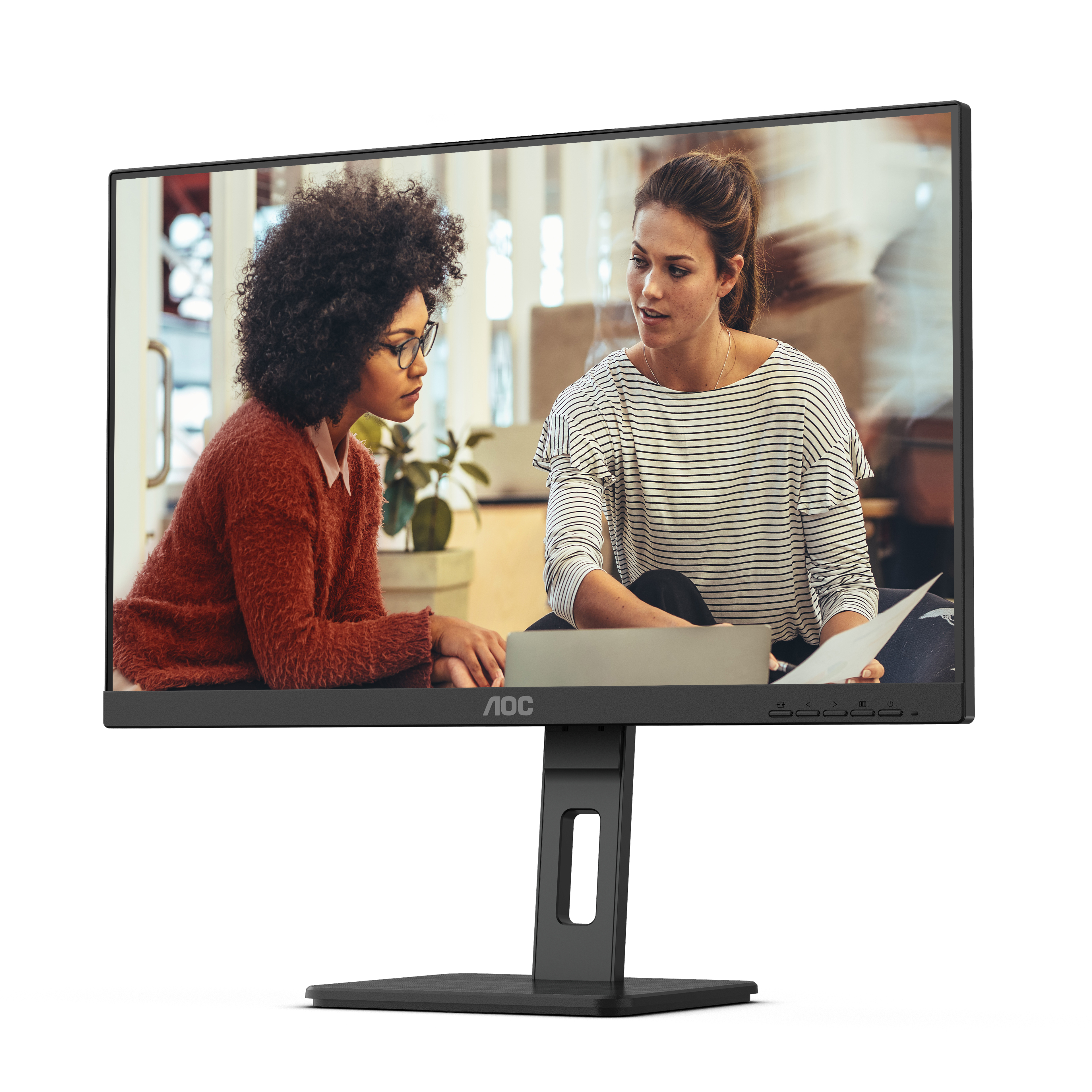 AOC 24E3QAF Monitor 61cm (24") Full HD, IPS, 4ms, HDMI, Displayport, VGA, USB