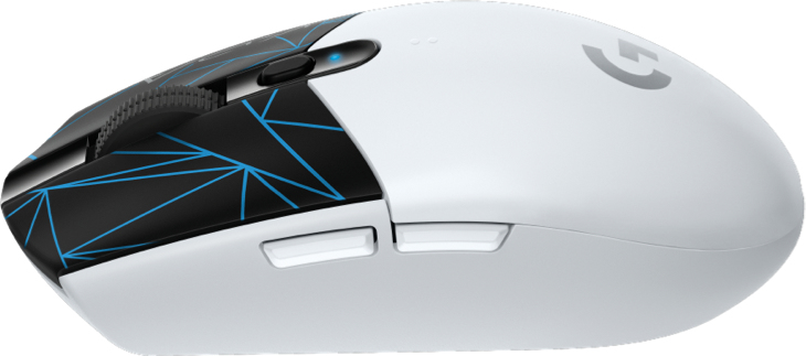 Logitech G G305 K/DA - rechts - Optisch - RF Wireless + Bluetooth - 12000 DPI - 1 ms - Schwarz - Bla