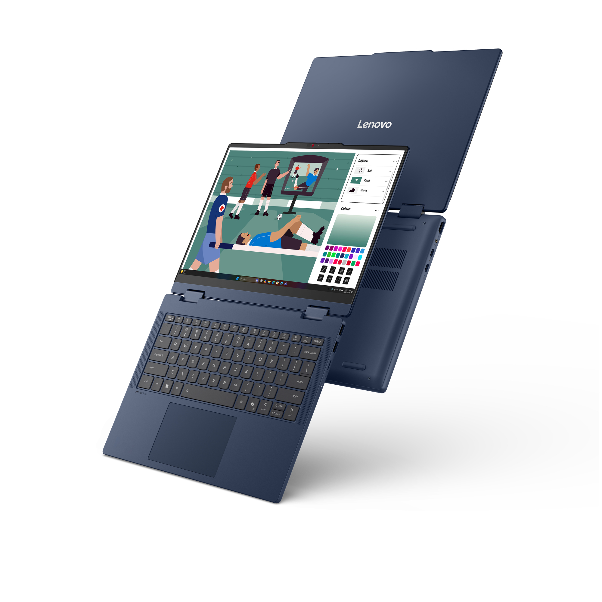 Lenovo IdeaPad 5 2-in-1 14IPH11 83UG - Flip-Design - Intel Core Ultra 5 322 - Win 11 Home - Intel Gr
