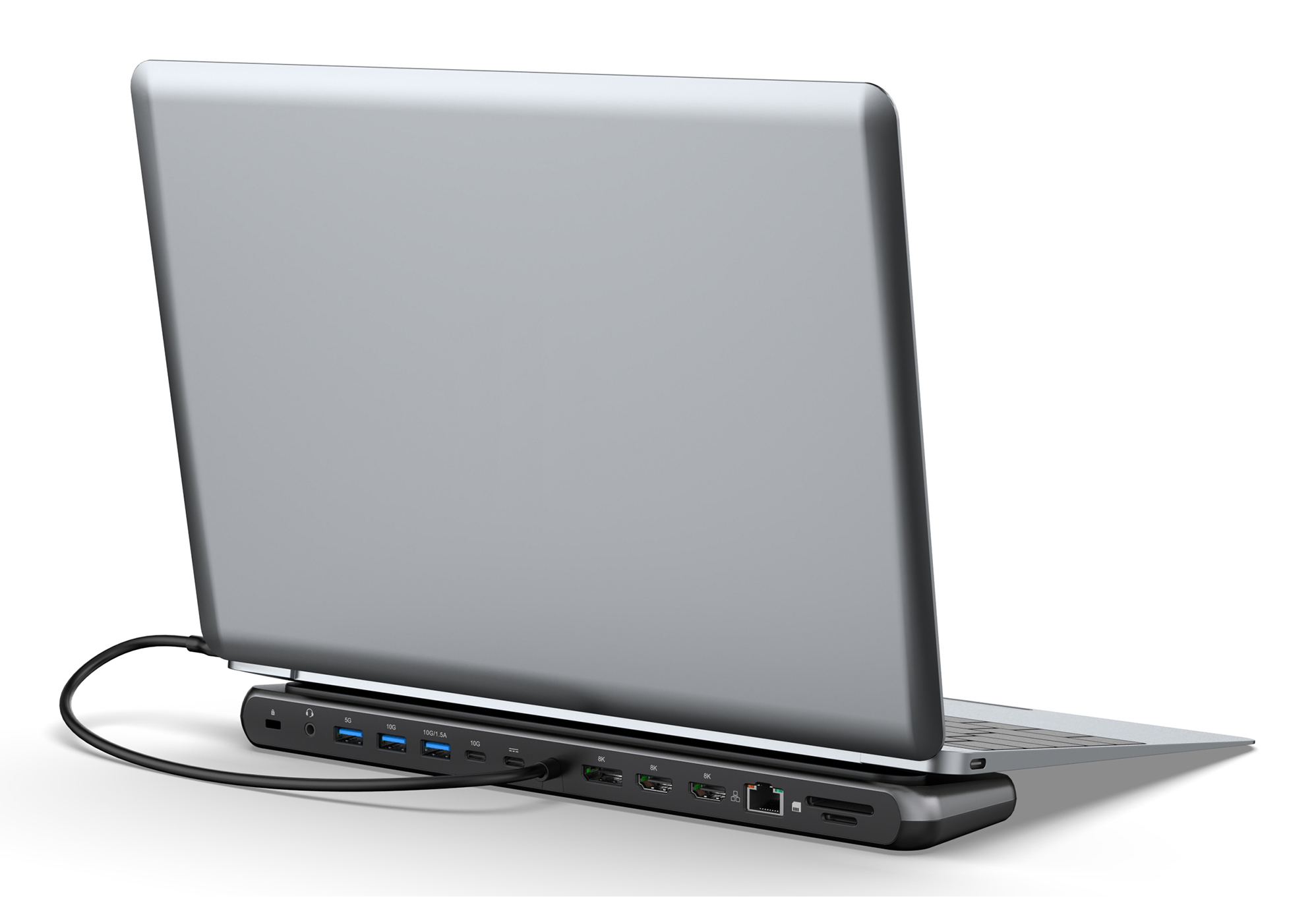 DIGITUS USB-C 8K Docking Station, 12-Port