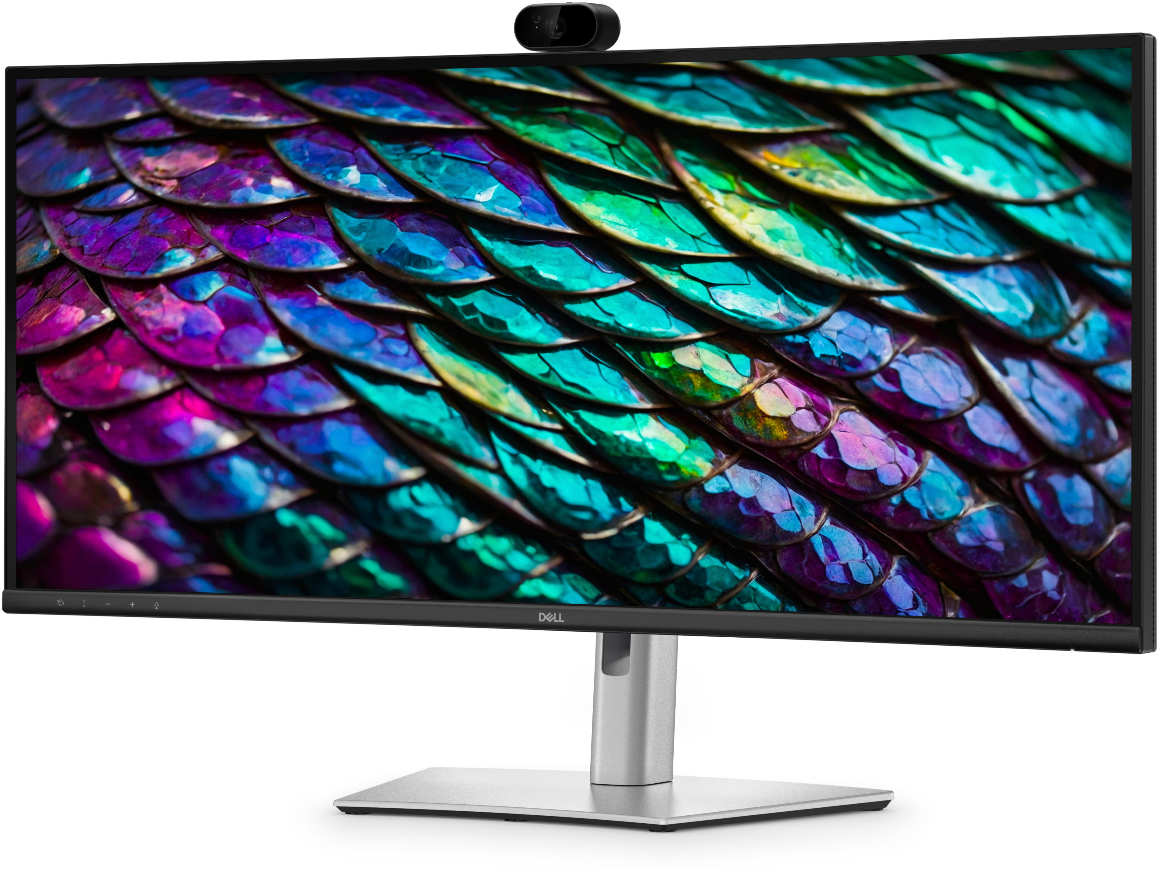 Dell Pro P P3426WEB Curved-Monitor 86.6cm (34.1") UWQHD, IPS, 5ms, HDMI, DP, USB-C, Webcam