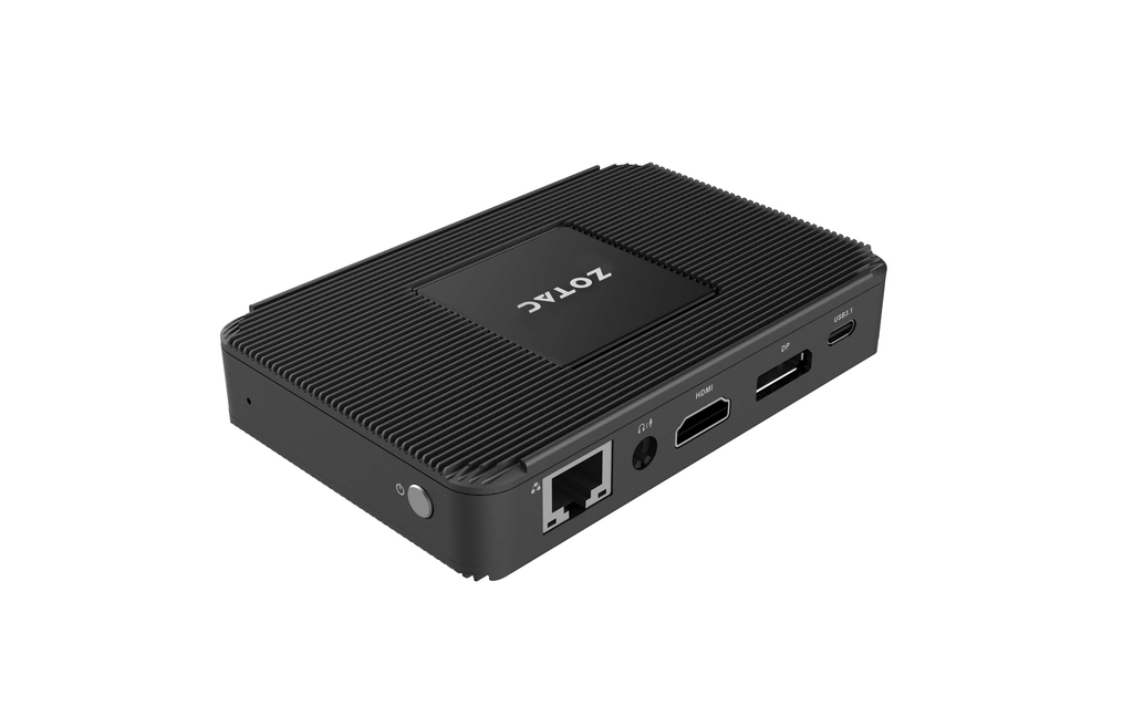 ZOTAC ZBOX P Series PI336 pico - Mini-PC - Celeron N6211 / 1.2 GHz - RAM 4 GB - SSD - eMMC 128 GB -
