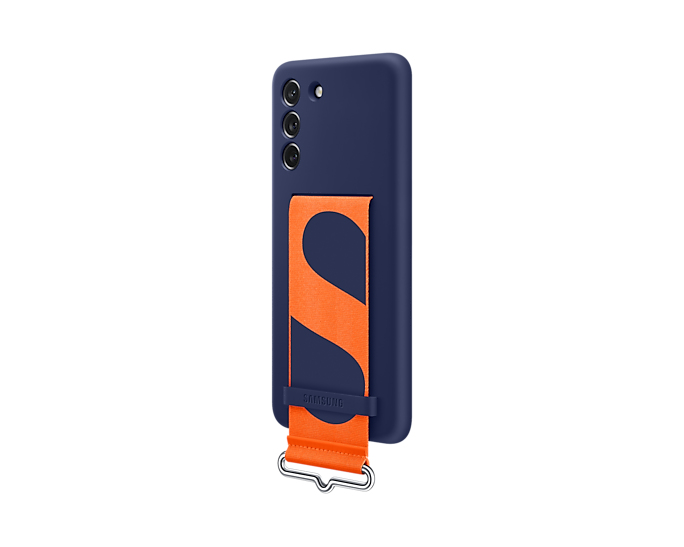 Samsung EF-GG990TNEGWW, Griffigkeit, Navy, Orange, Silikon, Samsung, Galaxy S21 FE