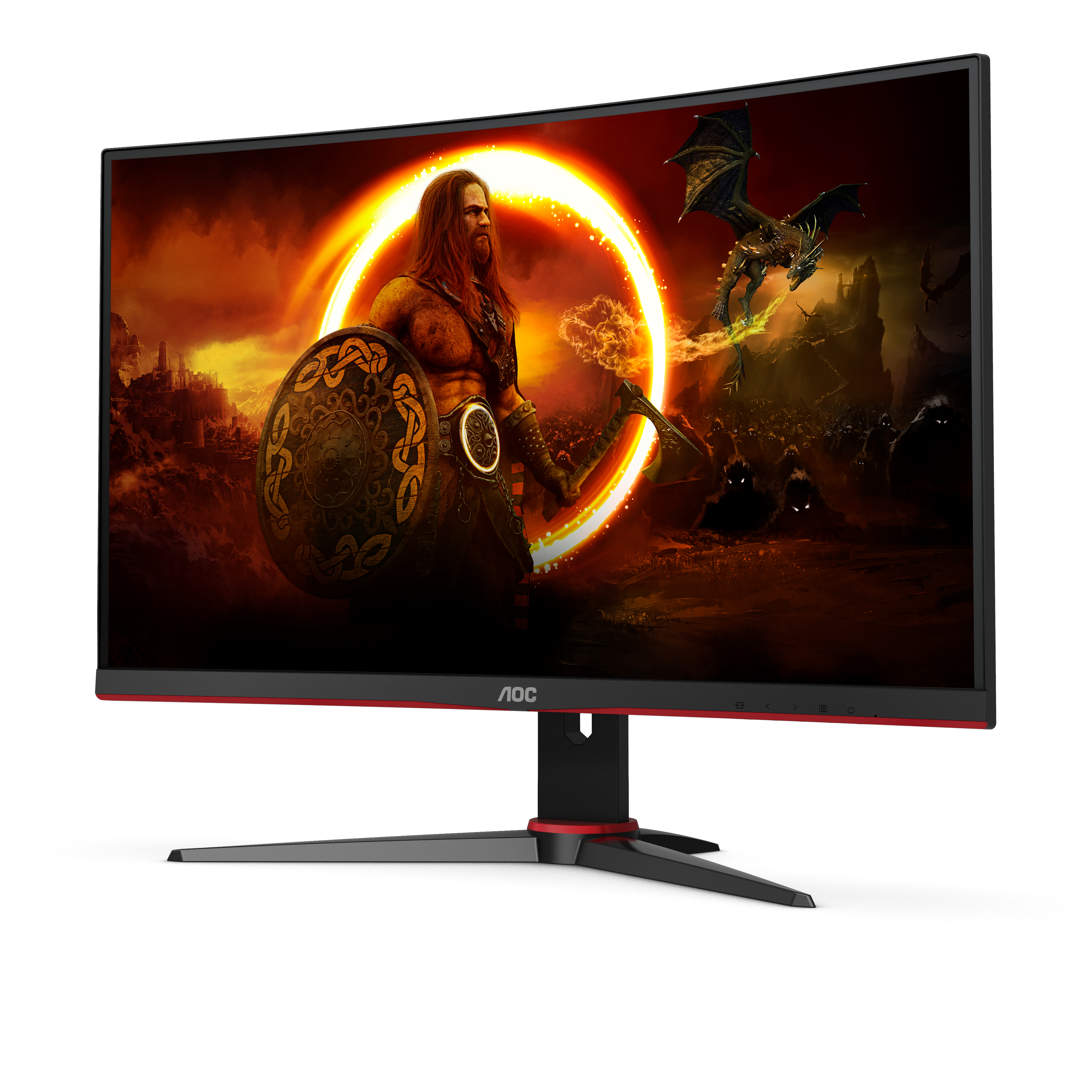 B-WARE - AOC Gaming C27G2E/BK - LED-Monitor - Gaming - gebogen - 68.6 cm (27")