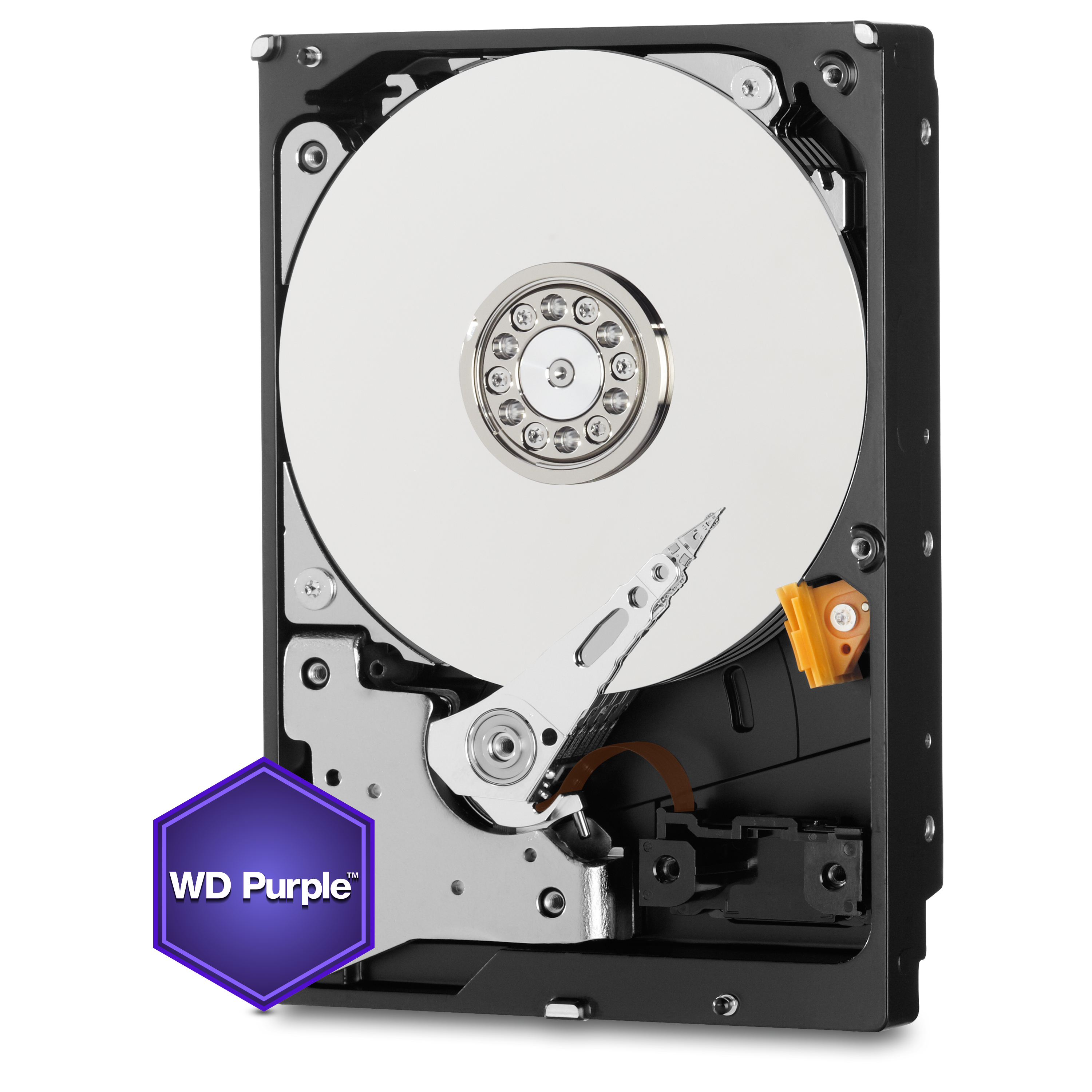 WD Purple WD40PURX - Festplatte - 4 TB - intern - 3.5" (8.9 cm)