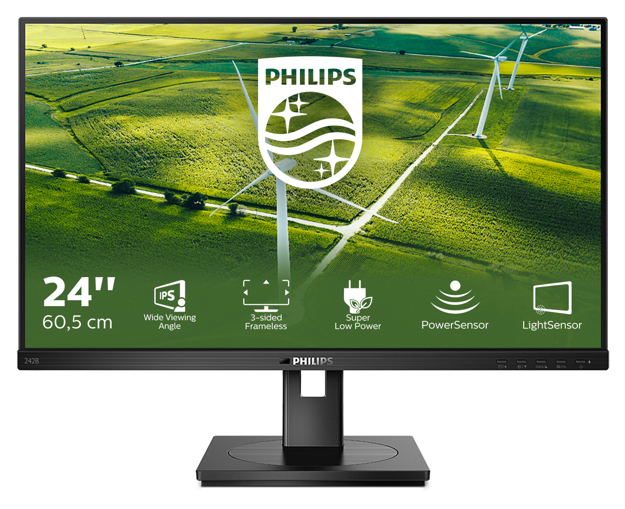 Philips B Line 242B1G - LED-Monitor - 60.4 cm (24")