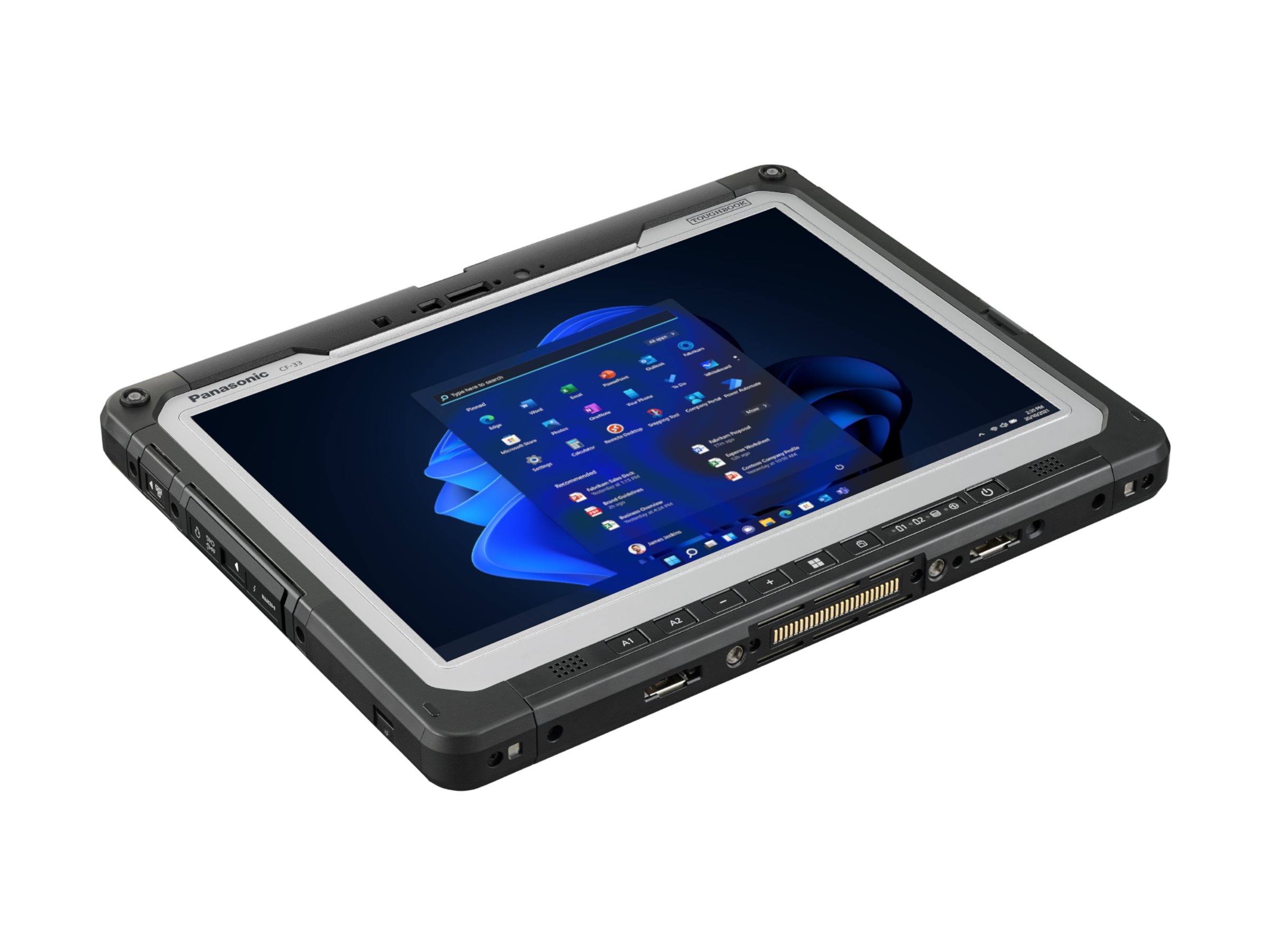 Panasonic Toughbook CF-33 Rugget Tablet, 12" QHD, Core i5-1245, 16GB, 512GB SSD, Win11 Pro