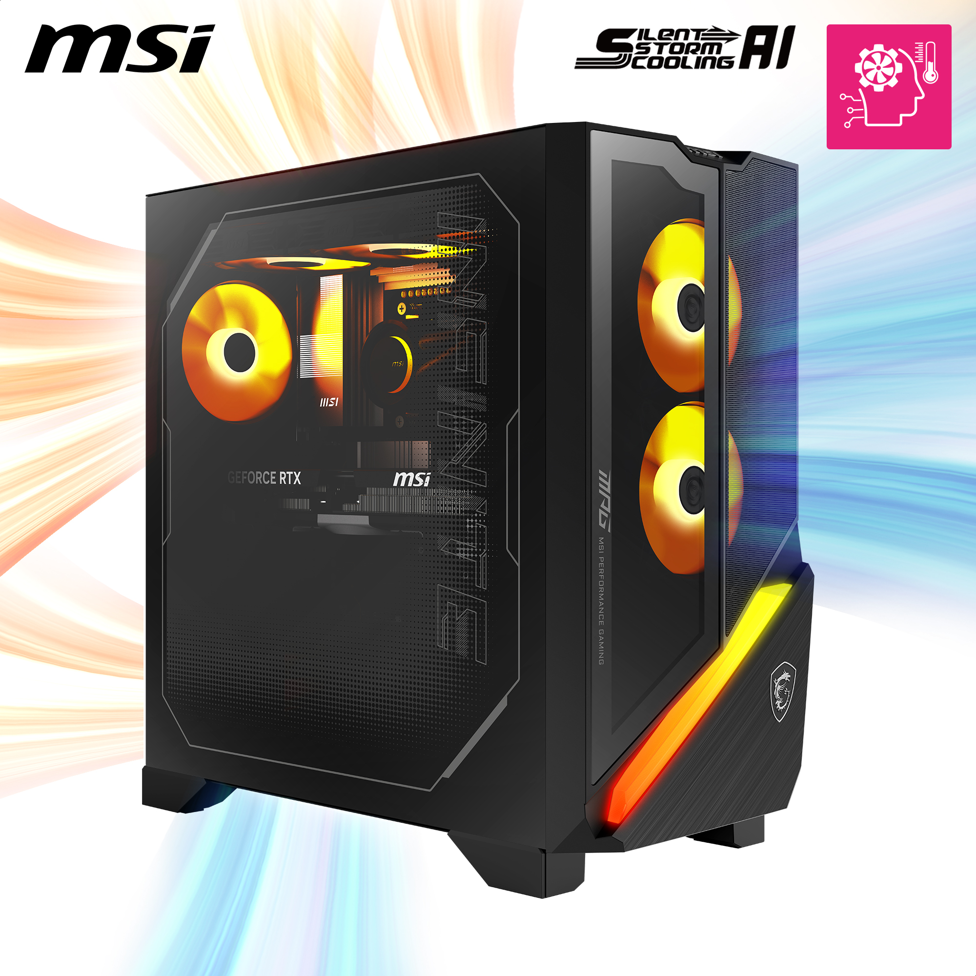 MSI MPG Infinite Z3 9NVVR7-608DE, Ryzen 7 9800X3D, 64GB, 2TB, RTX 5080, Win11
