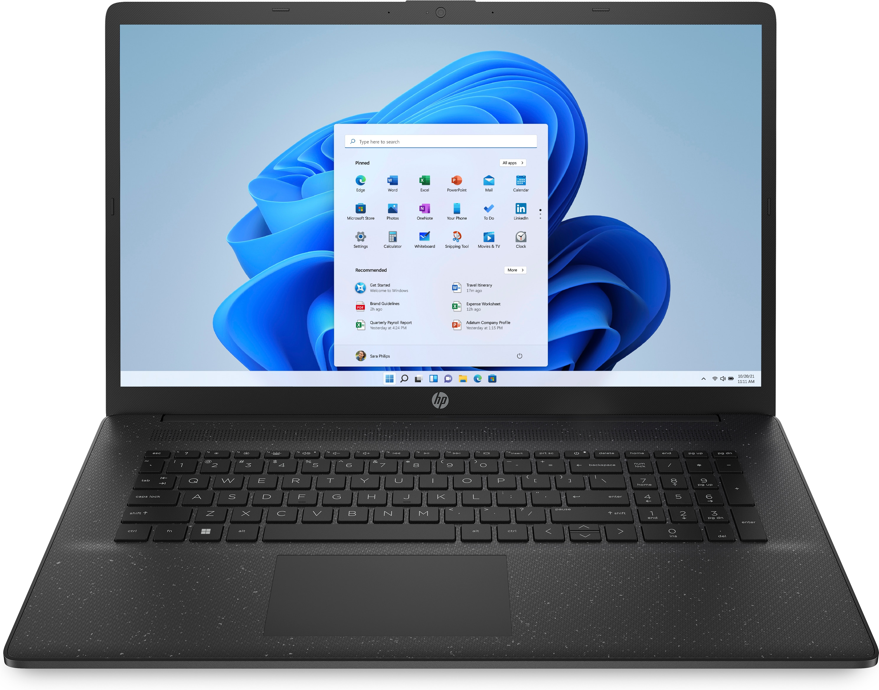 HP 17-cp2164ng, 17,3" FHD, AMD Ryzen 5 7520U, 16GB RAM, 512GB SSD, Win11 Home