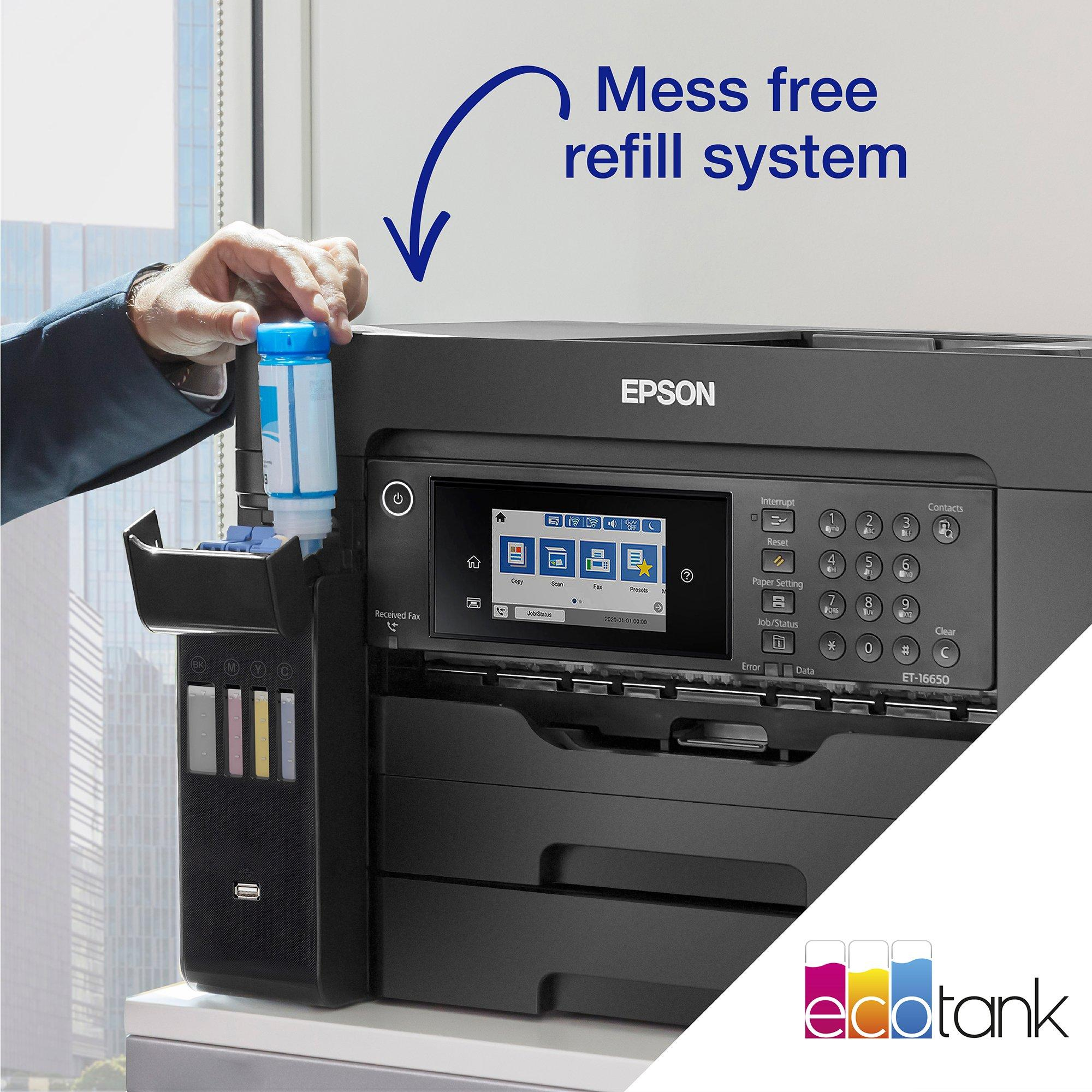 Epson EcoTank ET-16655 - Multifunktionsdrucker - Farbe - Tintenstrahl - ITS - A3 (Medien)