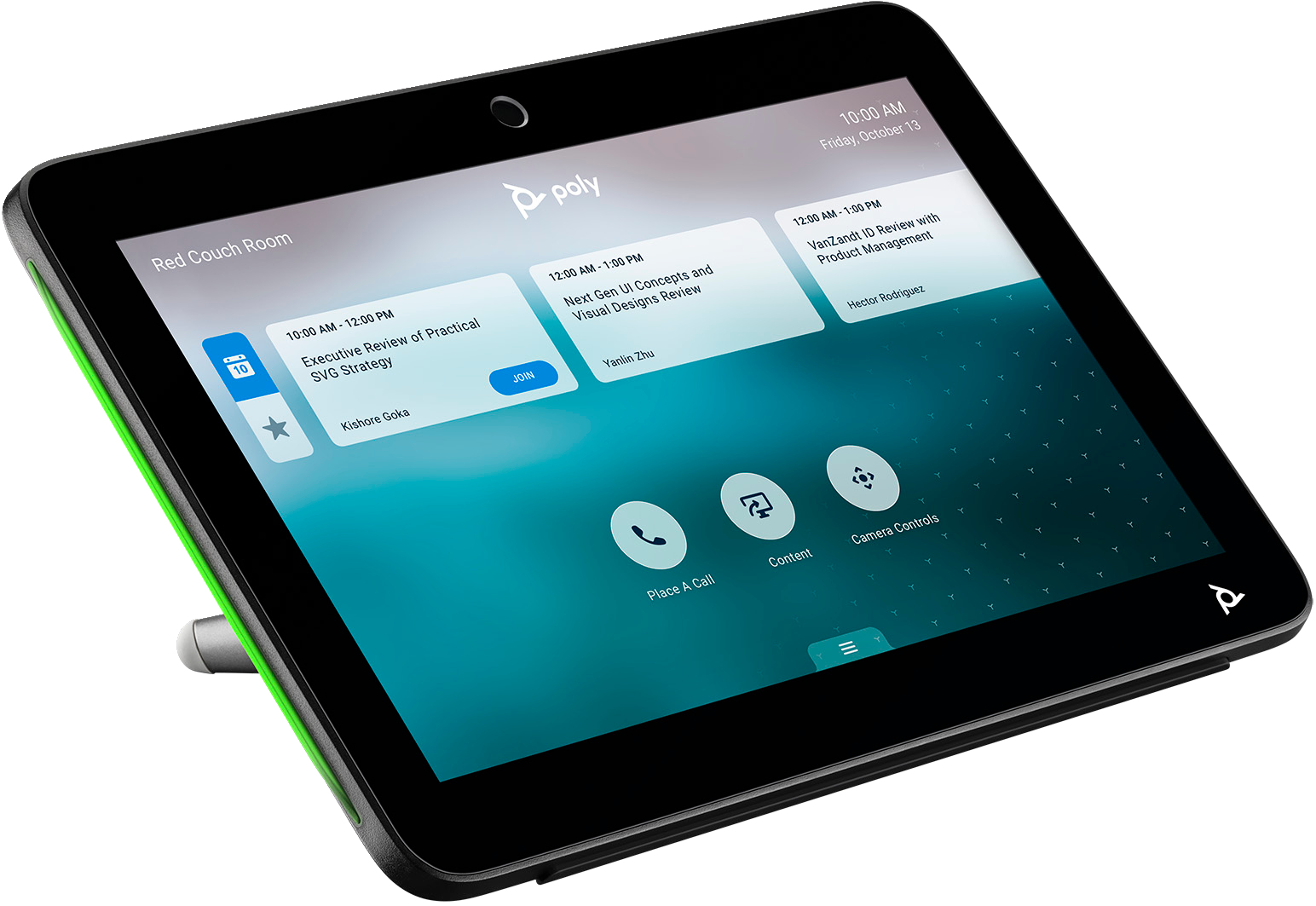 HP Poly TC10 black Touch Controller