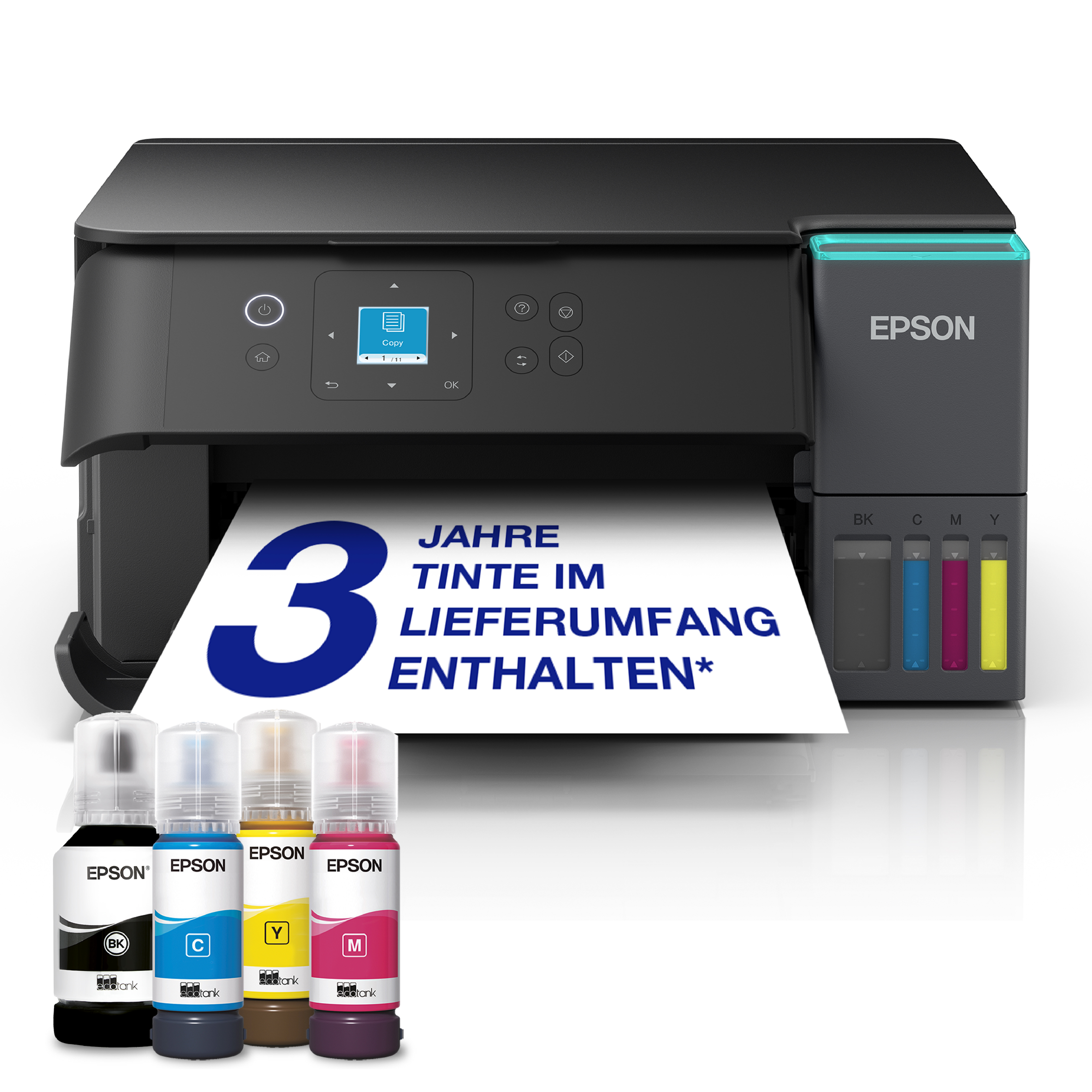 Epson EcoTank ET-2955 - Multifunktionsdrucker - Farbe - Tintenstrahl - ITS - A4 (210 x 297 mm)