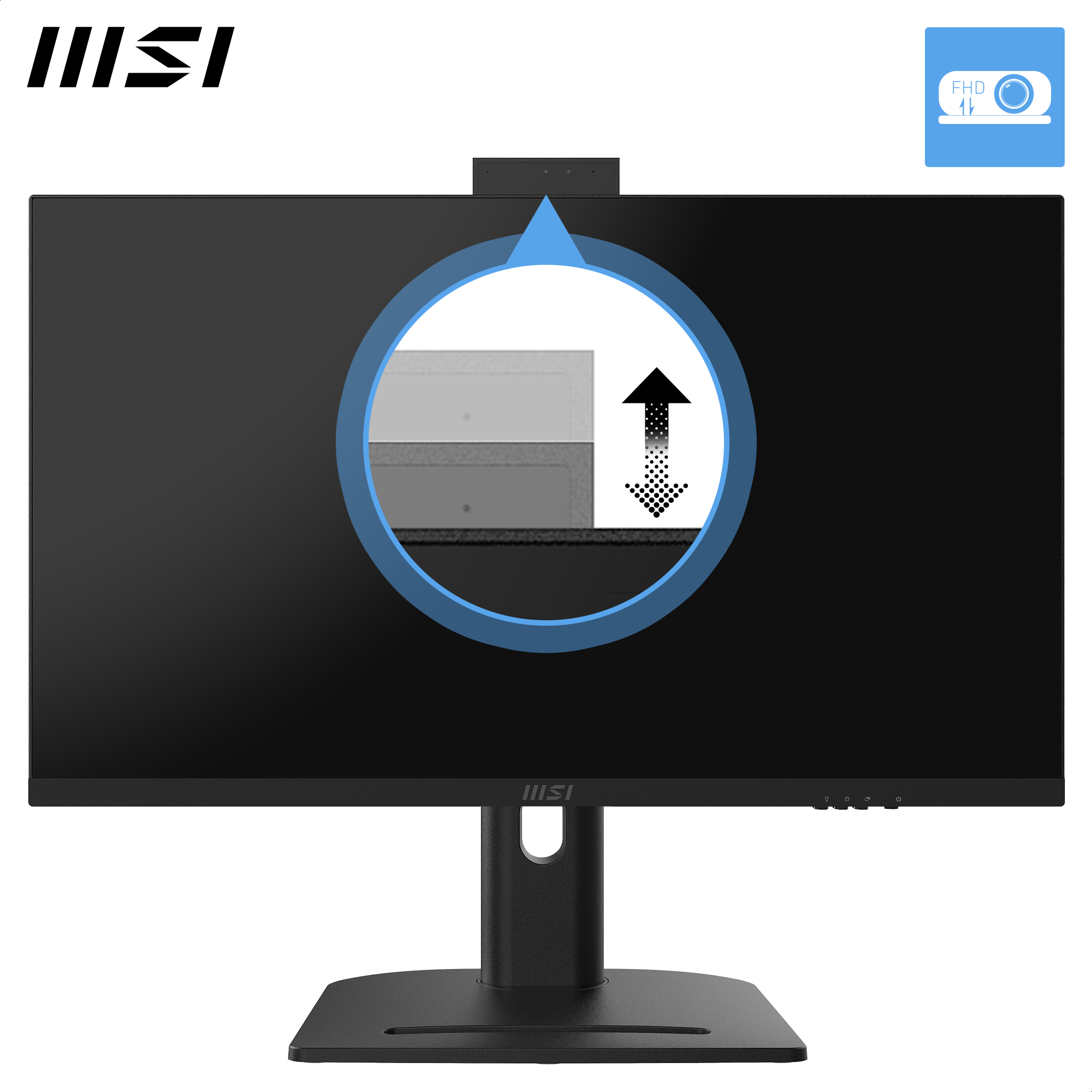 MSI Modern AM273QP AI 1UMG-410AT, 27" WQHD, Core Ultra 5 125H, 16GB, 512GB, Win11 Pro