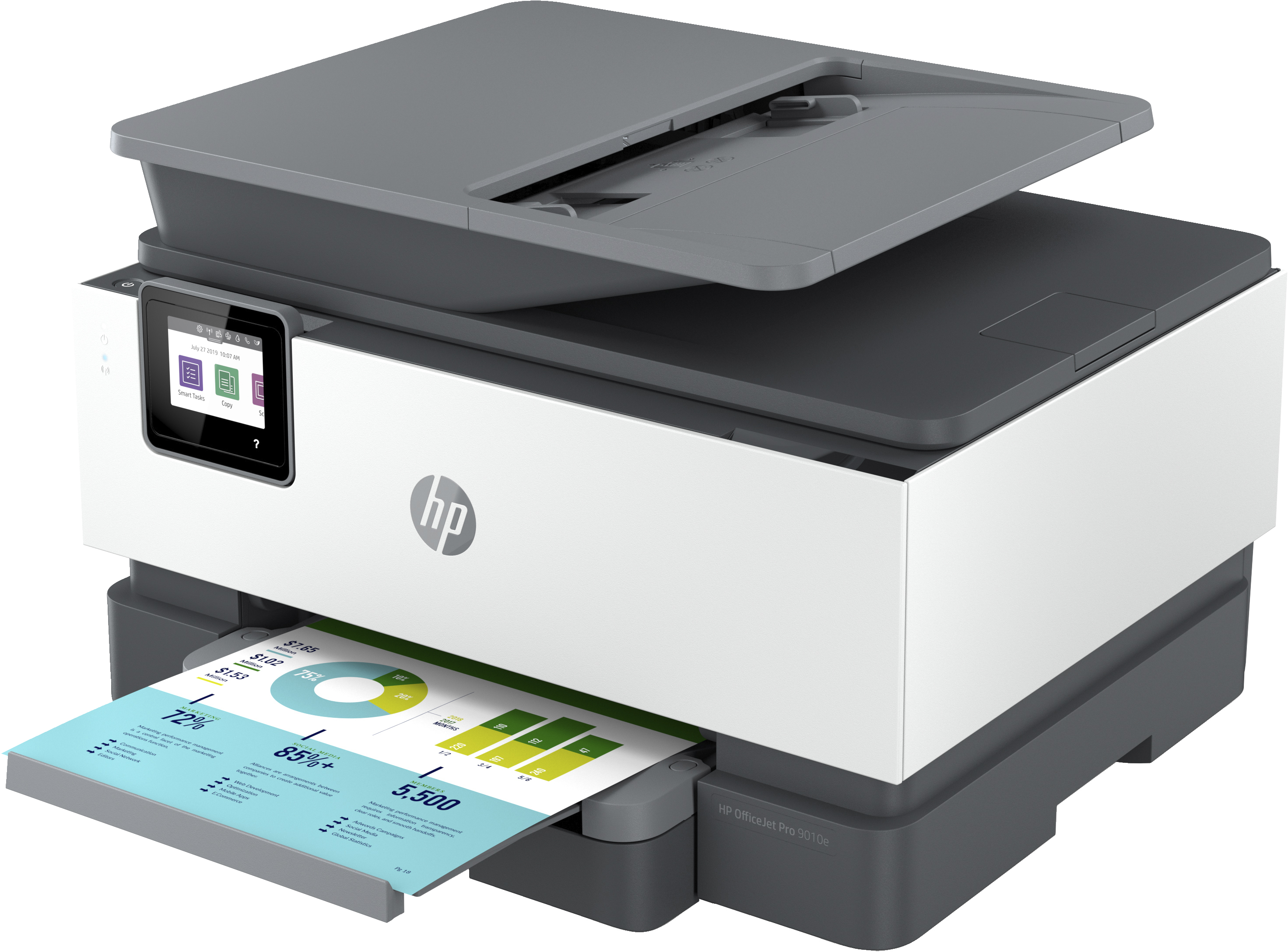 HP Officejet Pro 9010e All-in-One - Multifunktionsdrucker - Farbe - Tintenstrahl - Legal (216 x 356