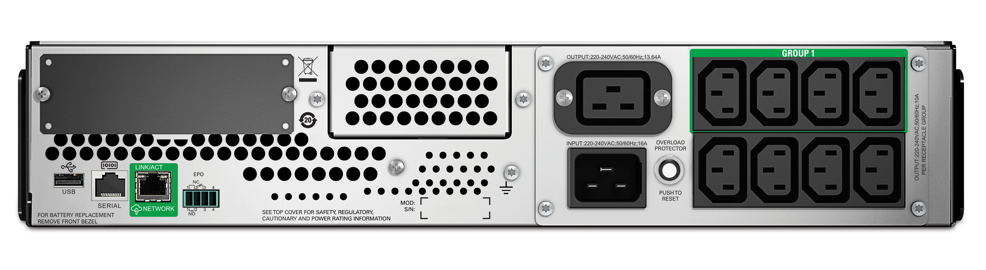 APC Smart-UPS SMT 2200VA LCD RM with SmartConnect - USV (Rack - einbaufähig)