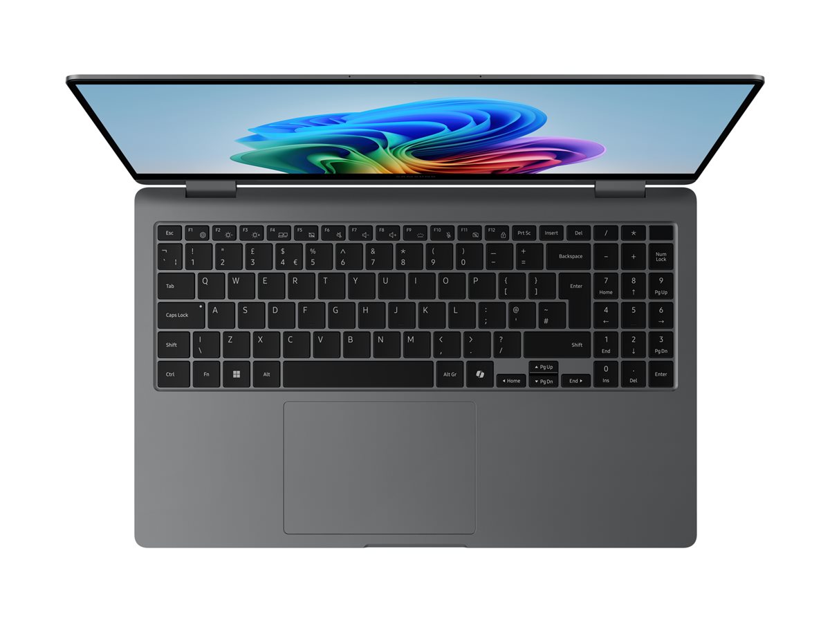 Samsung Galaxy Book5 360, 15,6" FHD AMOLED Touch, Core Ultra 7 256V, 16GB RAM, 512GB SSD, W11H