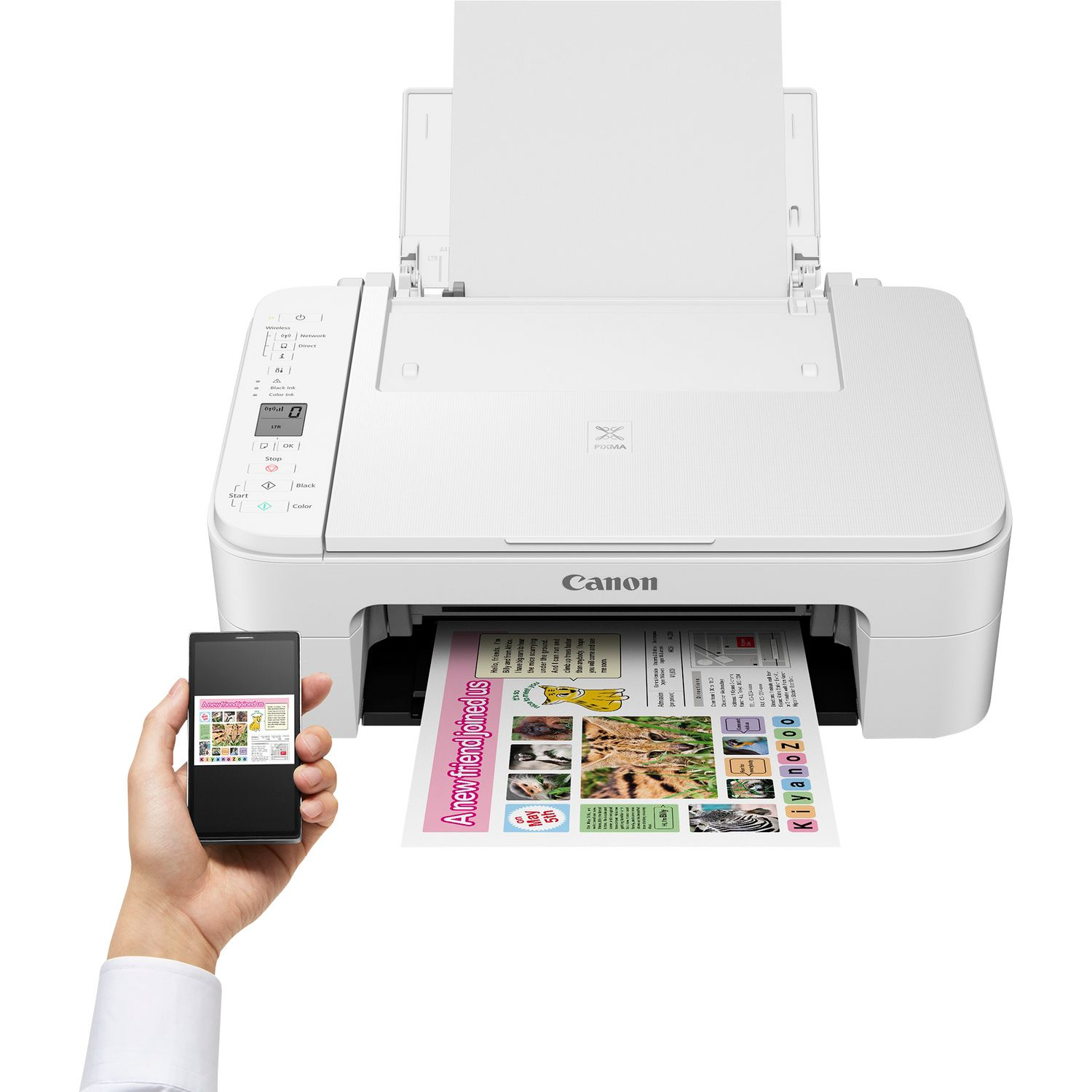 Canon PIXMA TS3151 - Multifunktionsdrucker - Farbe - Tintenstrahl - 216 x 297 mm (Original)