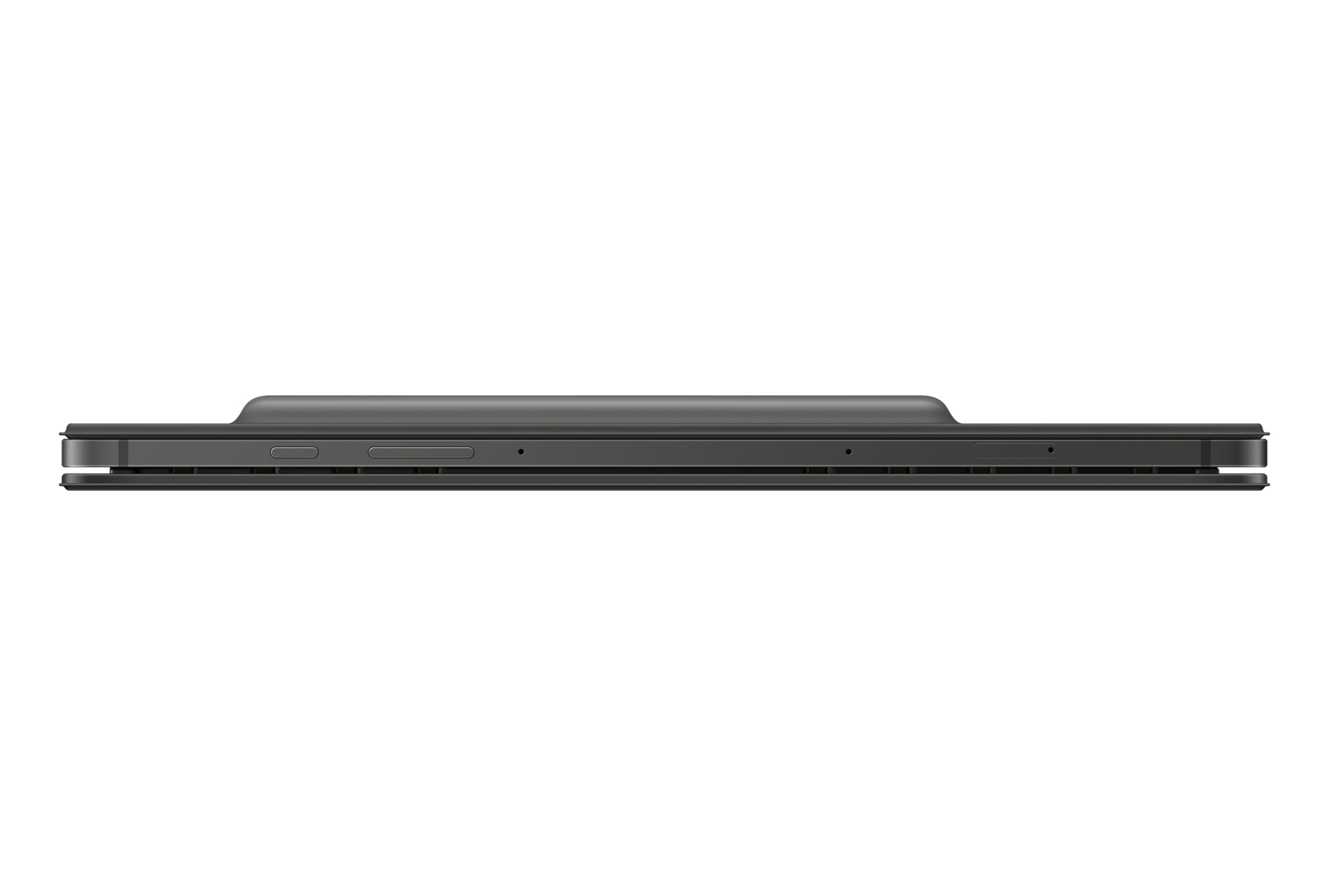 Samsung Book Cover Keyboard Slim EF-DX720 für das Galaxy Tab S9 | S9 FE, QWERTZ, Deutsch, Touchpad,