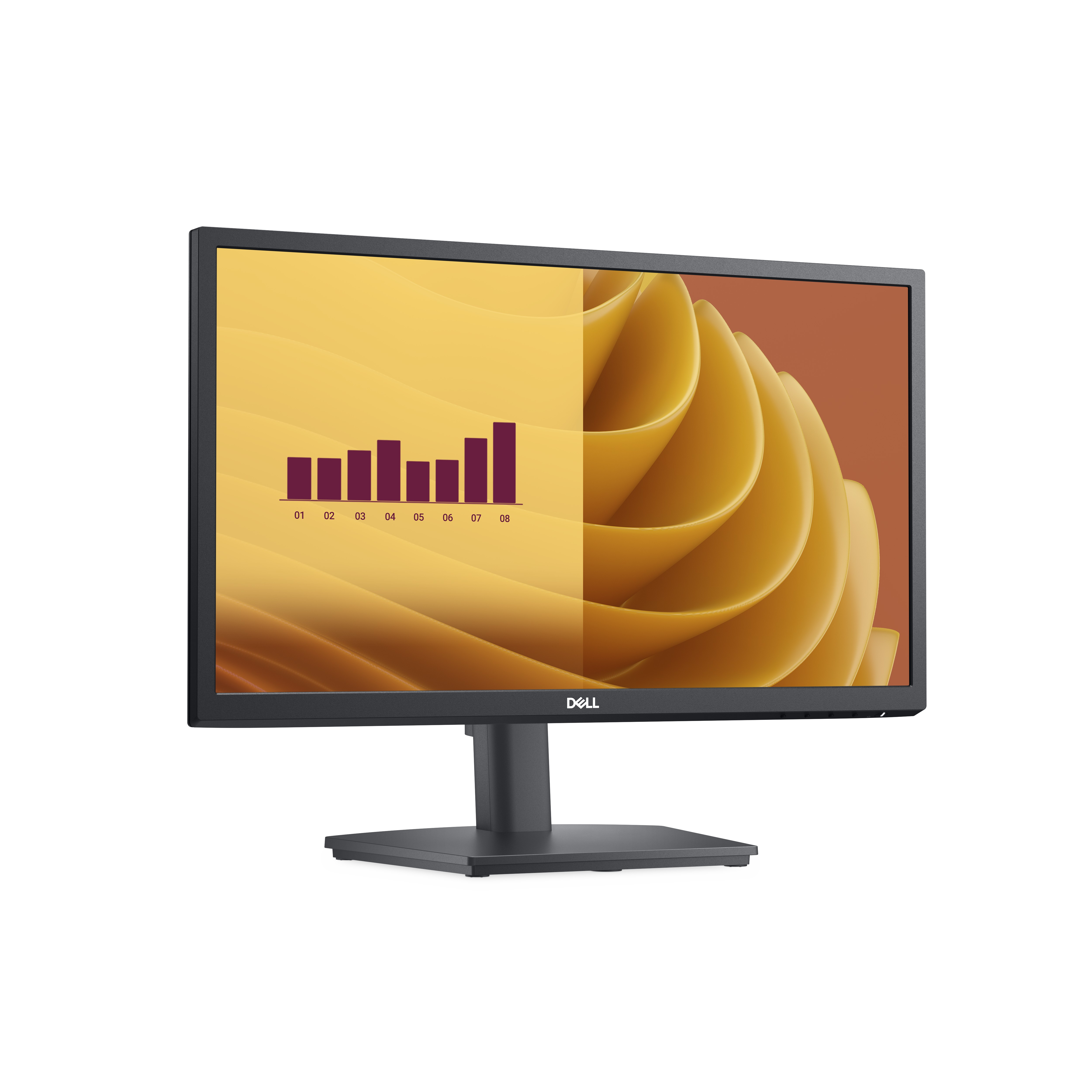 Dell E2225HS - LED-Monitor - 55.9 cm (22") (21.45" sichtbar)