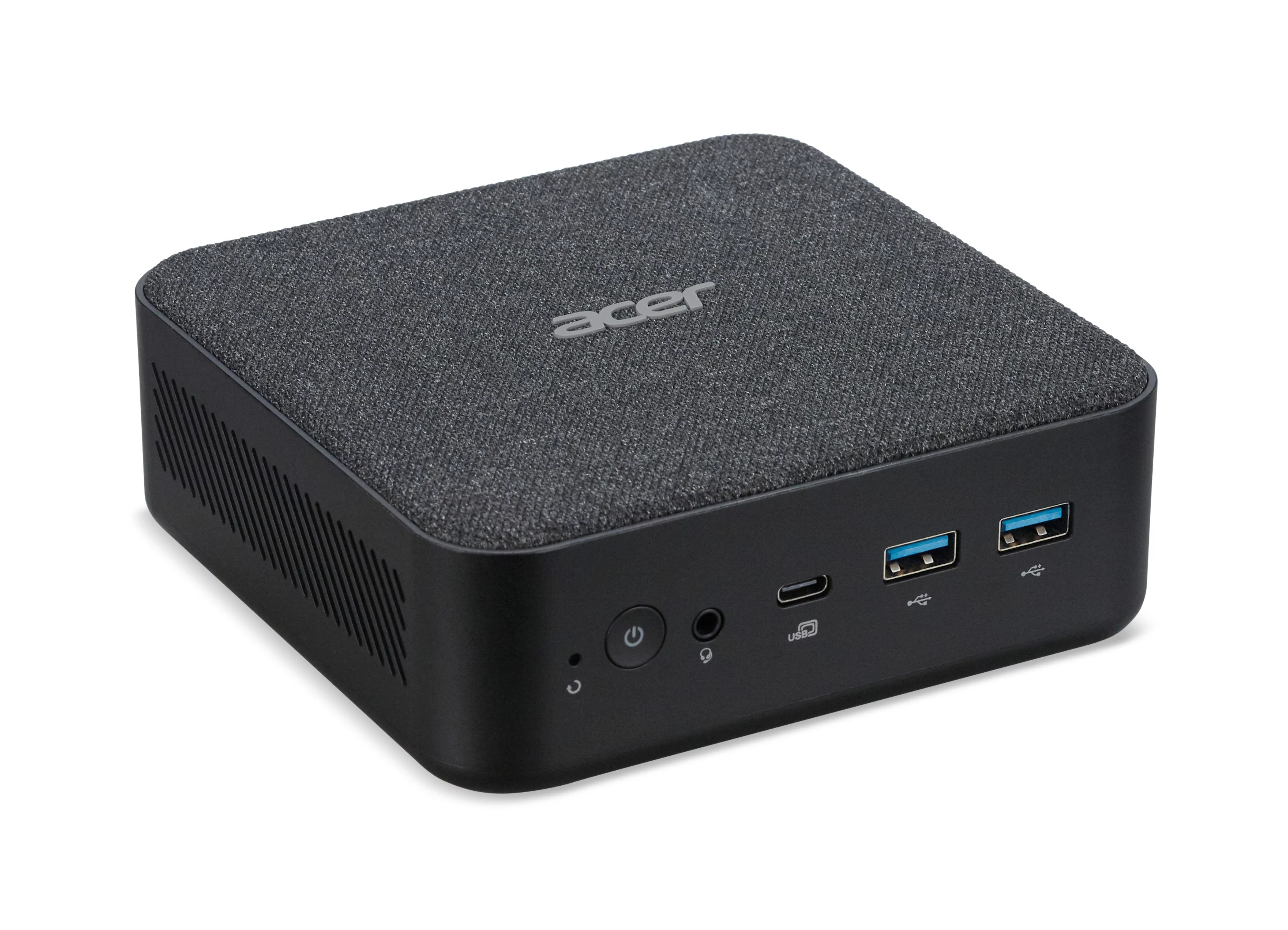 Acer Revo Box AI RB102-LNL - Barebone - Mini-PC - 1 x Core Ultra 7 256V / 2.2 GHz - RAM 16 GB - SSD
