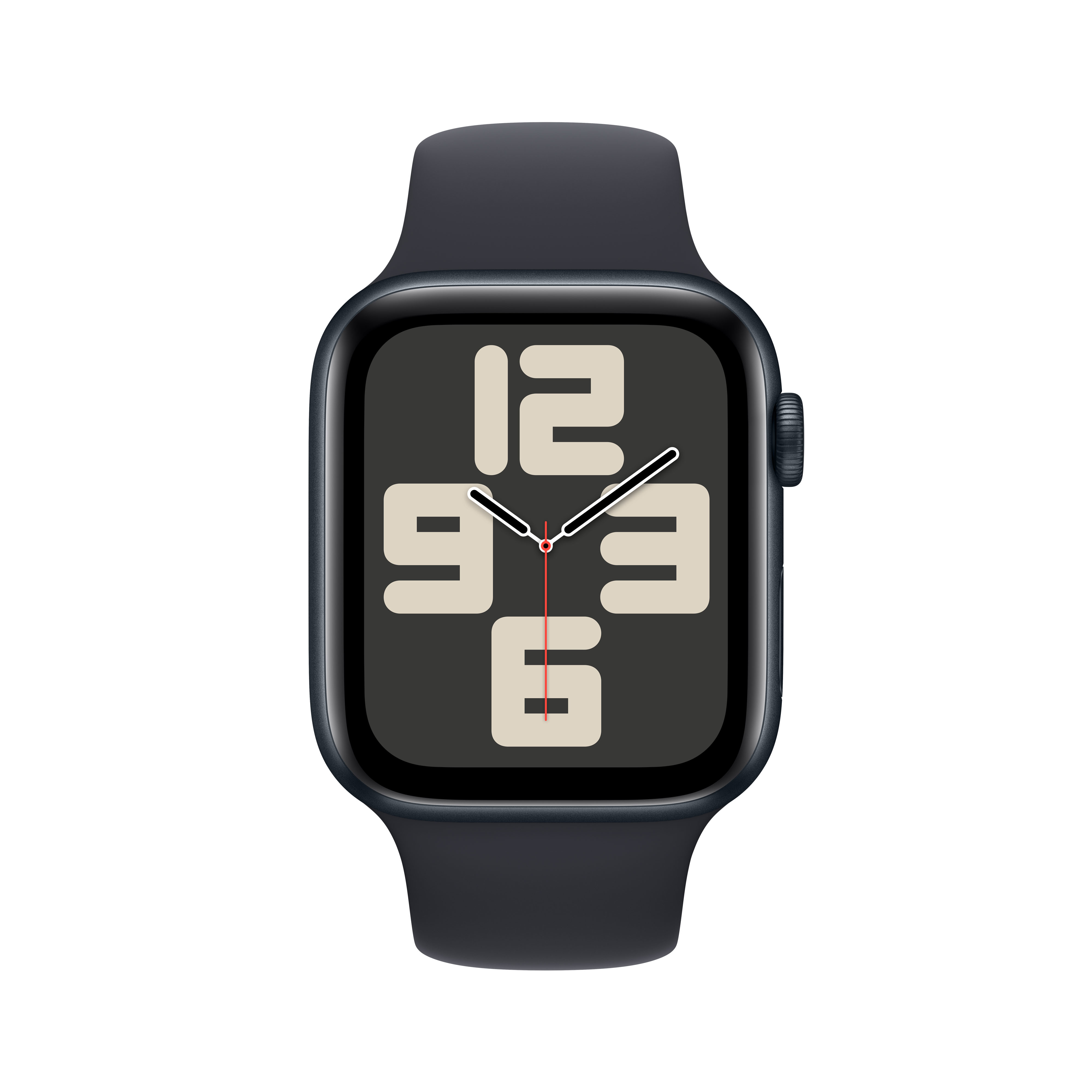 Apple Watch SE 2022 (GPS + Cellular) 44mm Mitternacht mit Sportarmband M/L Mitternacht
