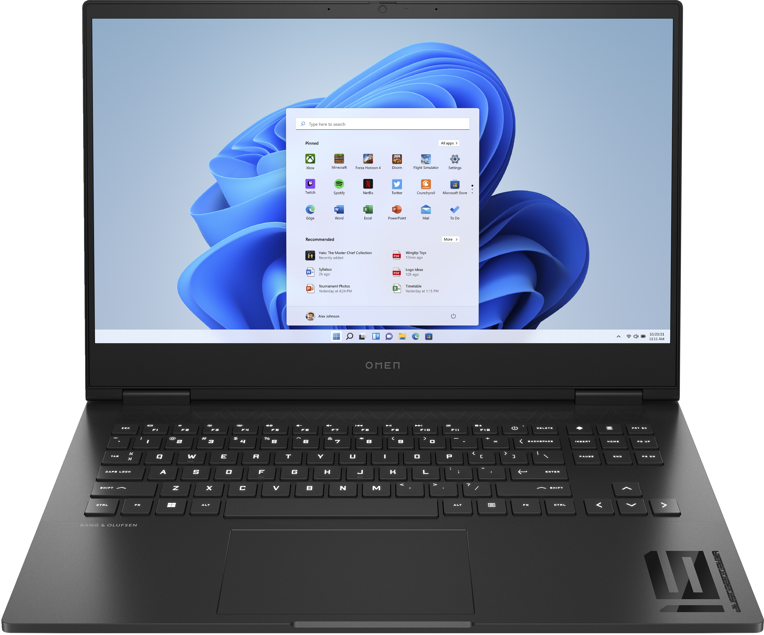 HP OMEN 16-wf1077ng, 16,1" QHD, Core i7-14700HX, 32GB RAM, 1TB SSD, RTX4070, W11