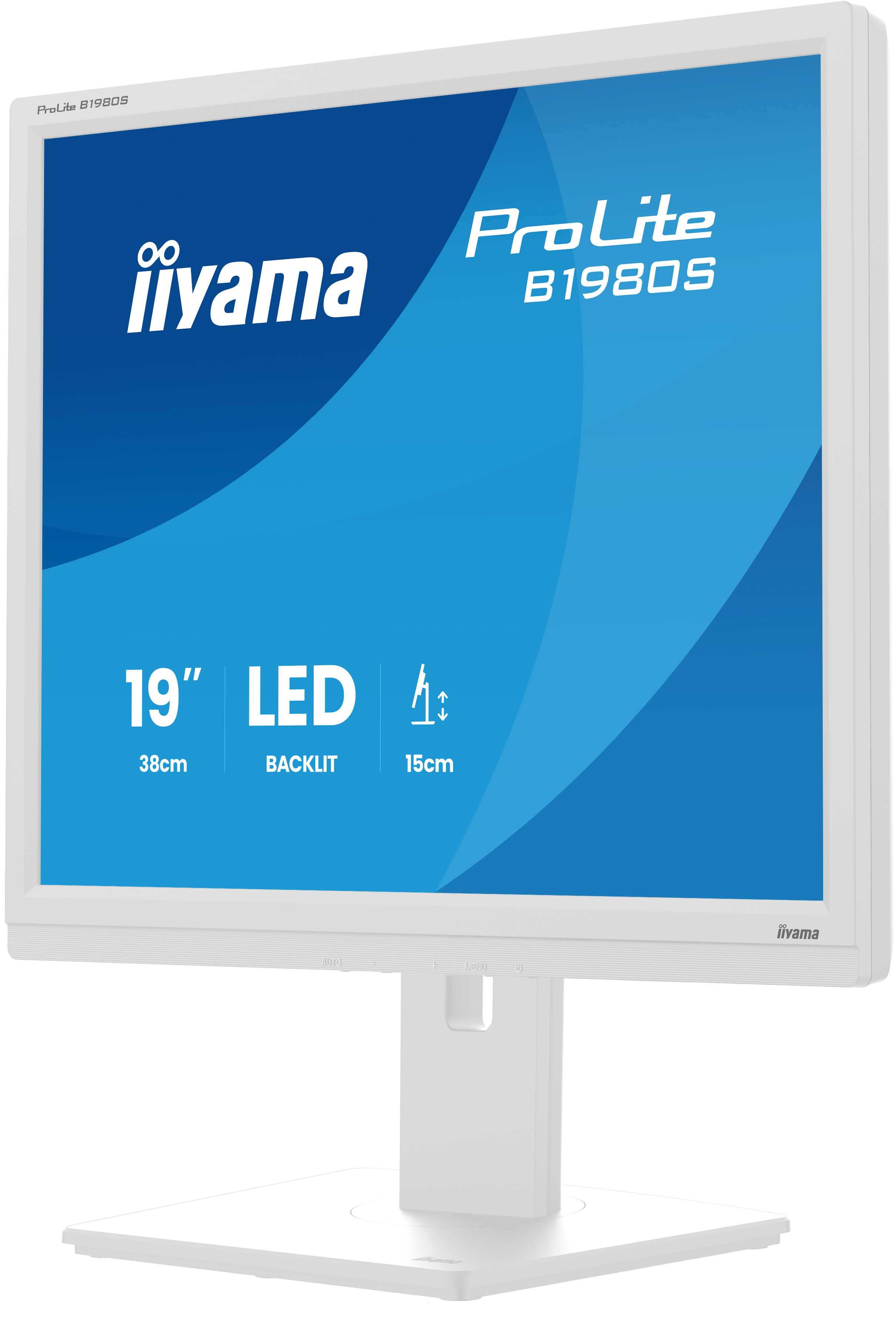 Iiyama ProLite B1980S-W1 - LED-Monitor - 48 cm (19")