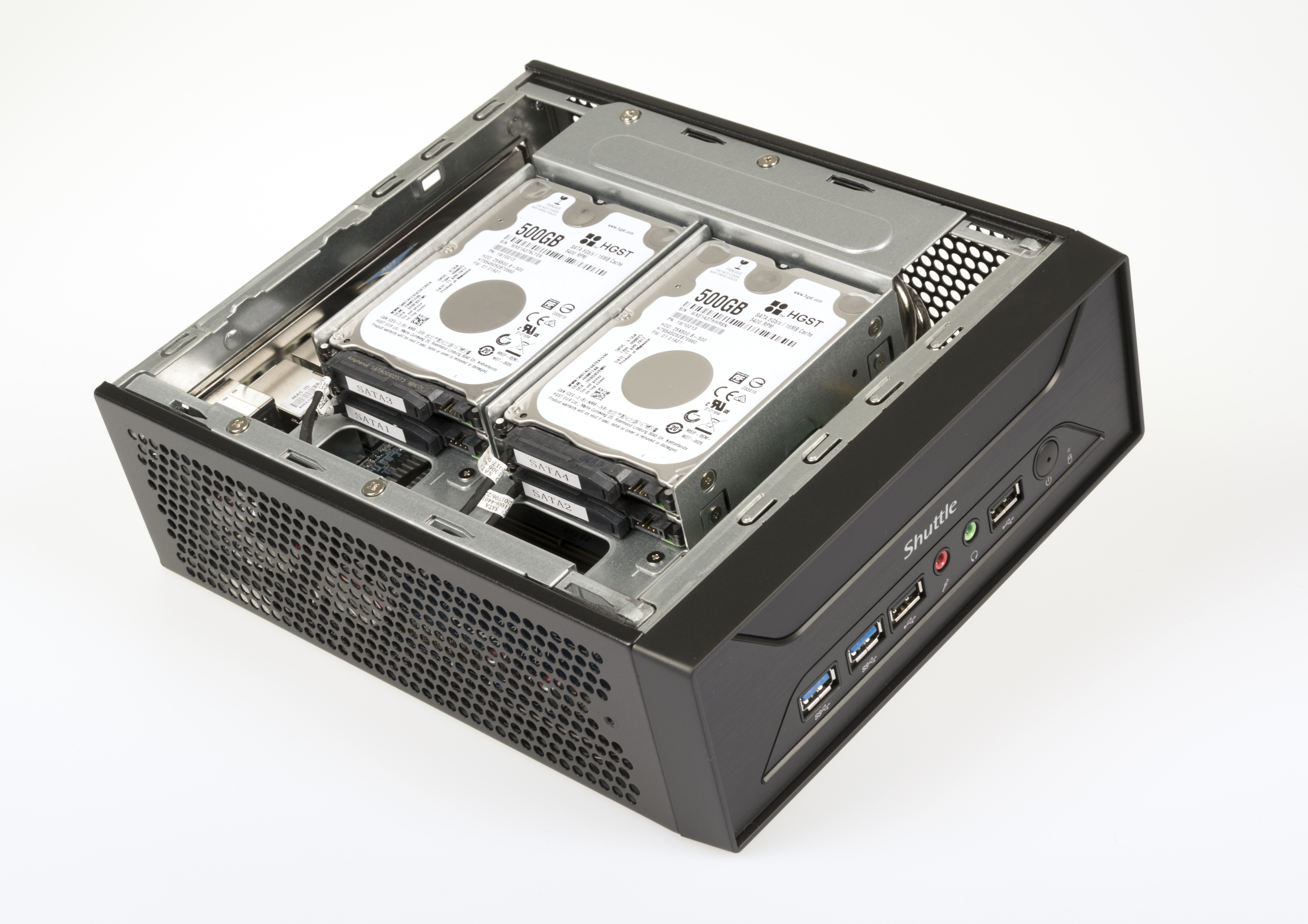 Shuttle XP? slim XH270, 3L Größe PC, PC Barebone, Intel® H270, LGA 1151 (Socket H4), DDR4-SDRAM, Ser