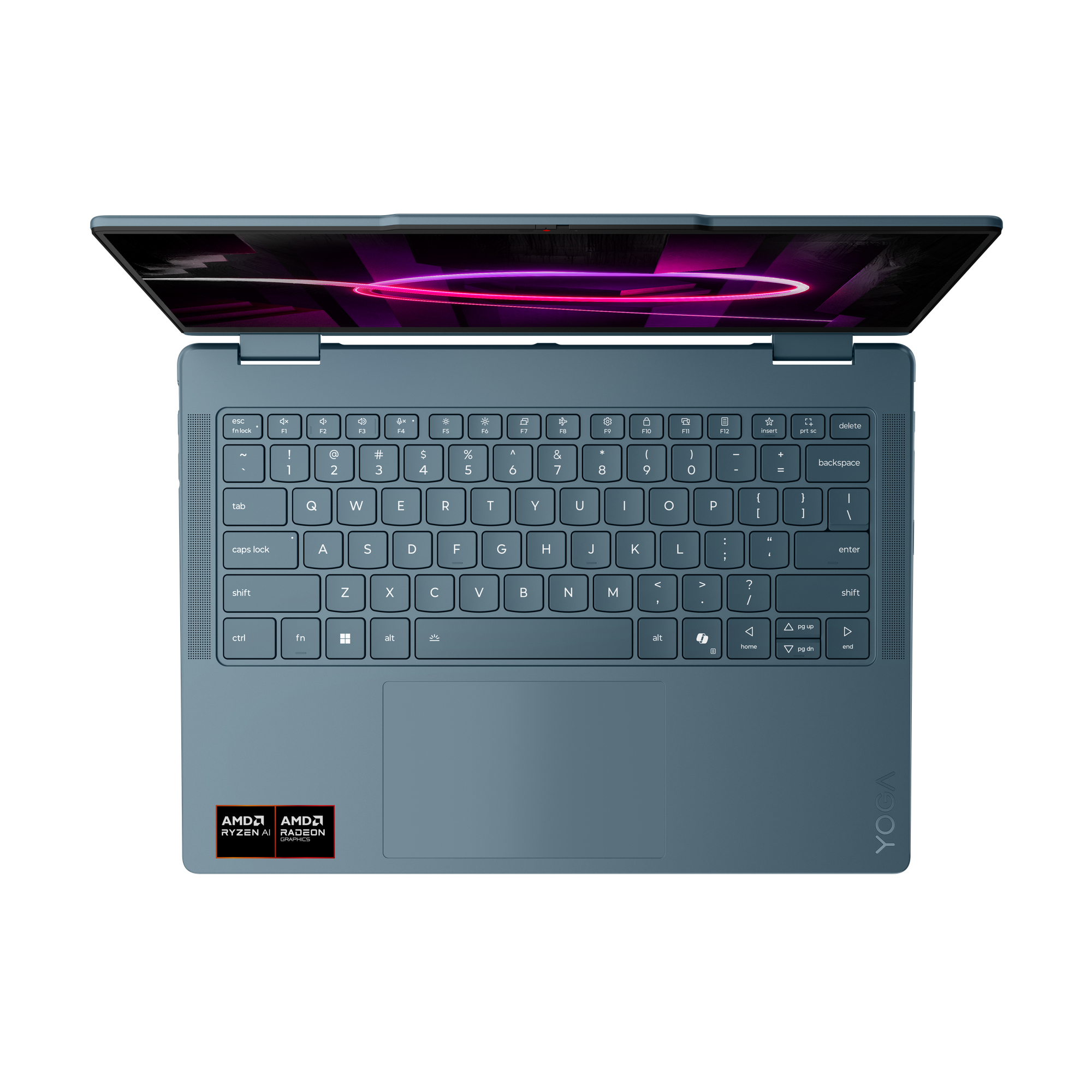 Lenovo Yoga 7 2-in-1 14AGP11 83TD - Flip-Design - AMD Ryzen AI 7 445 / 2 GHz - Win 11 Home - Radeon