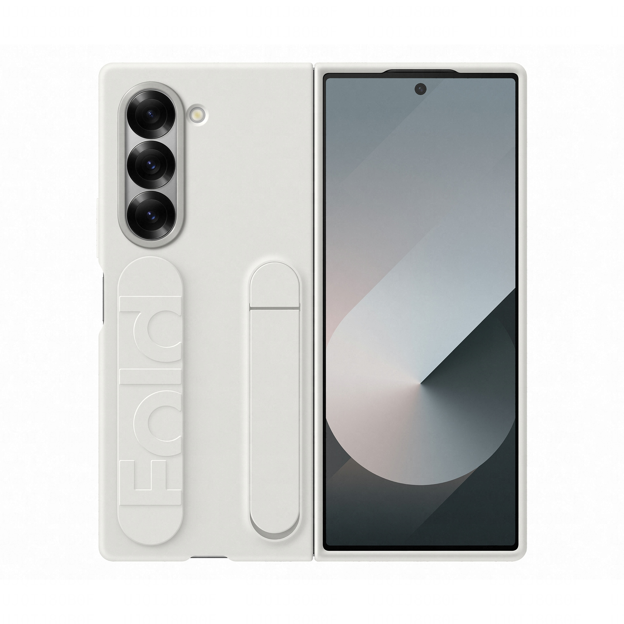 Samsung Silicone Case White, Cover, Samsung, Galaxy Z Fold6, 19,3 cm (7.6"), Weiß