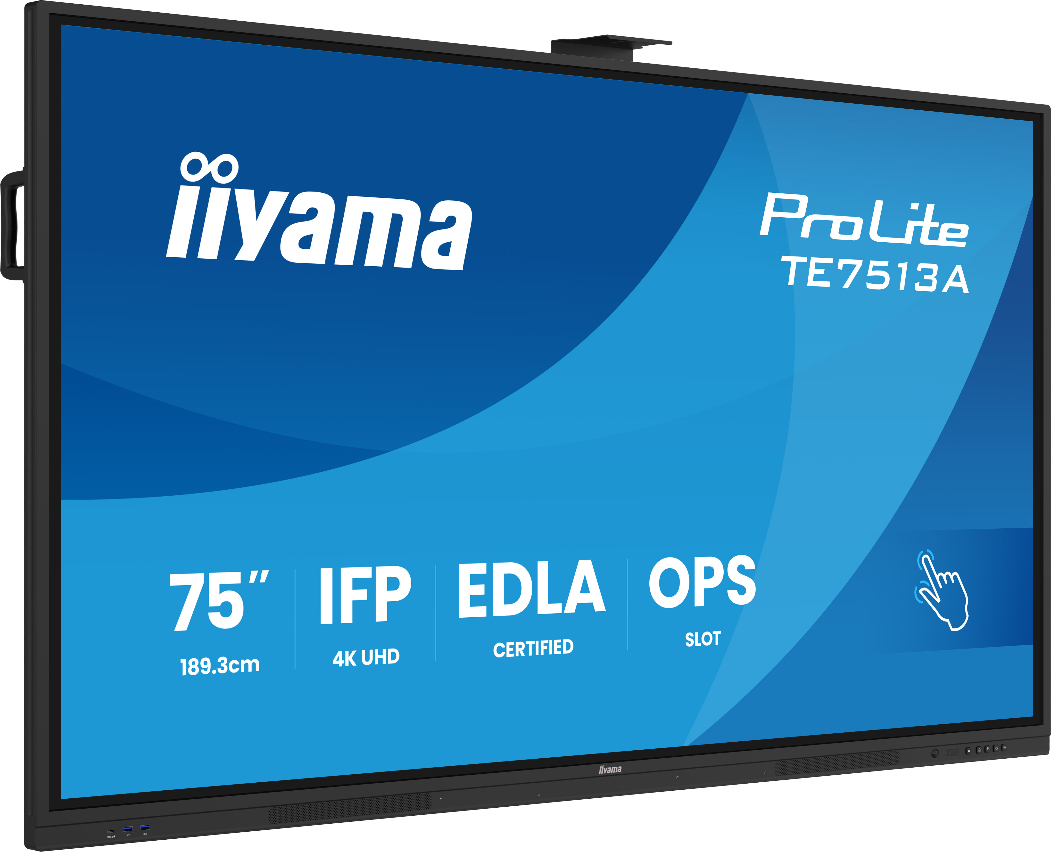 Iiyama ProLite TE7513A-B3AG - 190 cm (75") Diagonalklasse (189.3 cm (74.52")