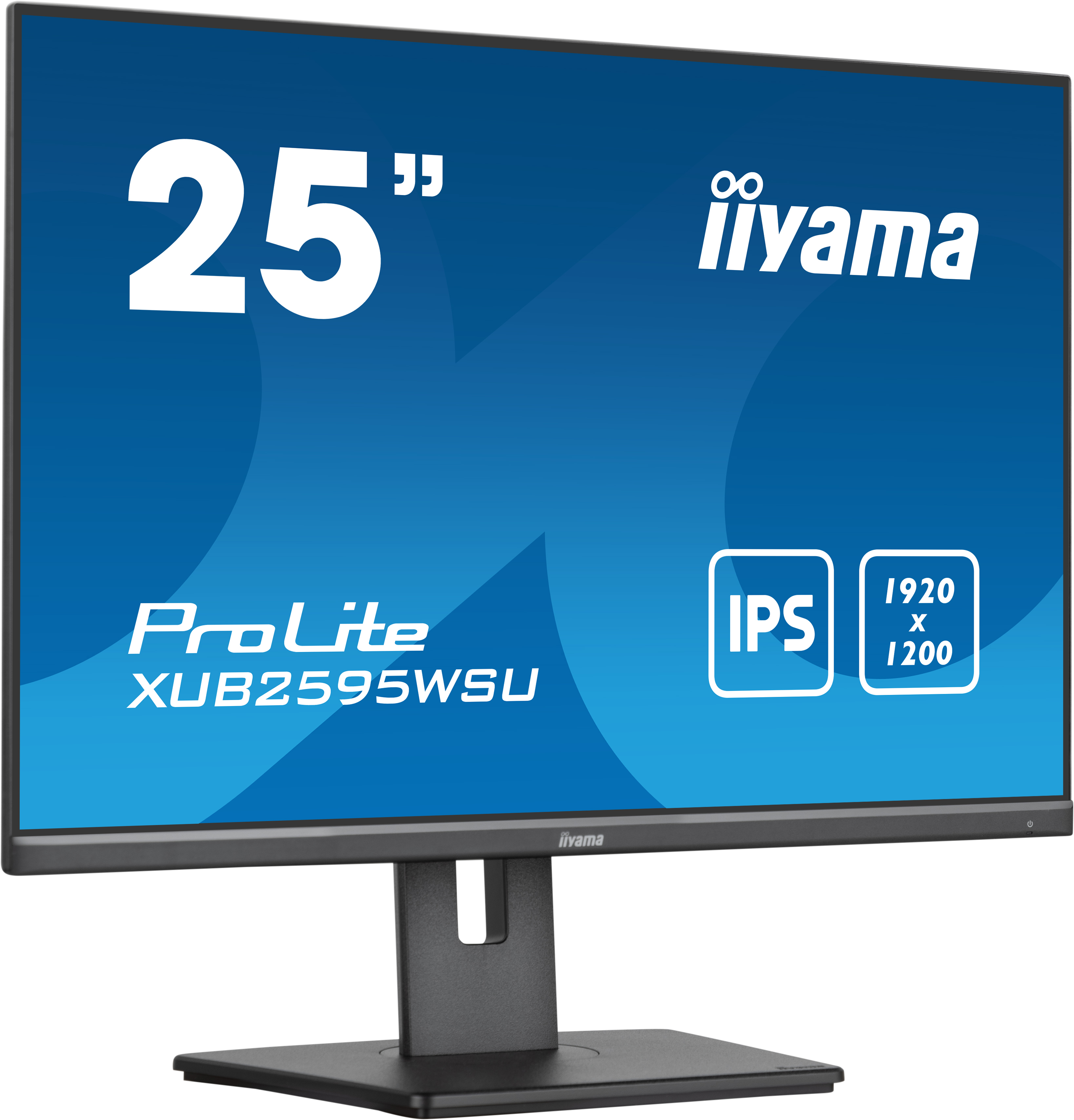 iiyama ProLite XUB2595WSU-B5 Monitor 63.5cm (25") WUXGA, IPS, 4ms, HDMI, Displayport, VGA