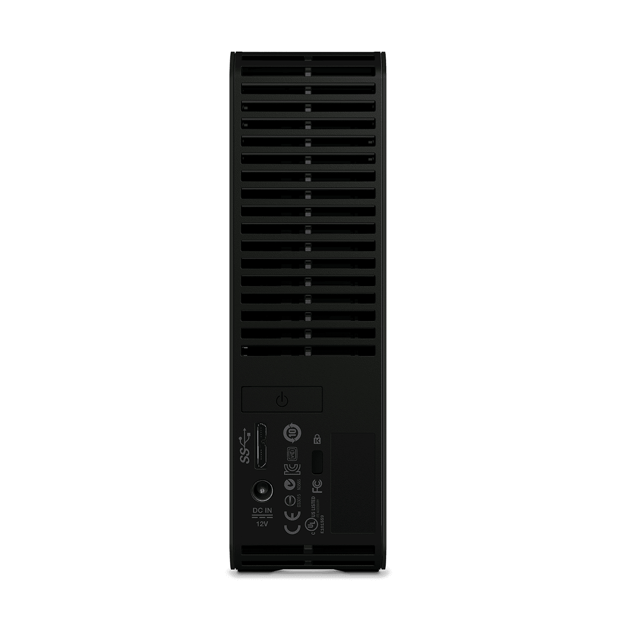 Western Digital WD Elements Desktop, schwarz, 10TB, USB 3.0 Micro-B
