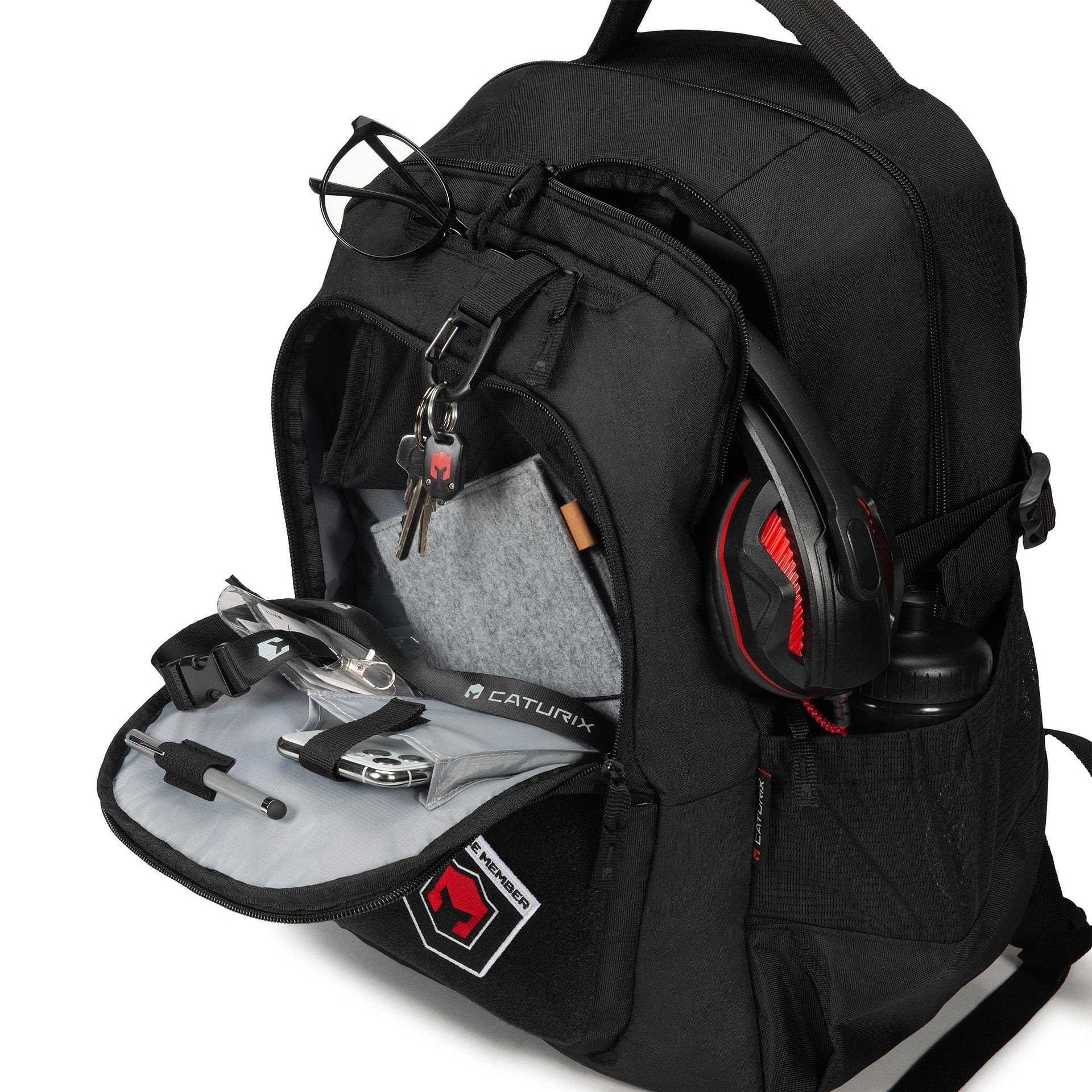 Dicota Caturix Forza - Notebook-Rucksack - 43.9 cm (17.3")