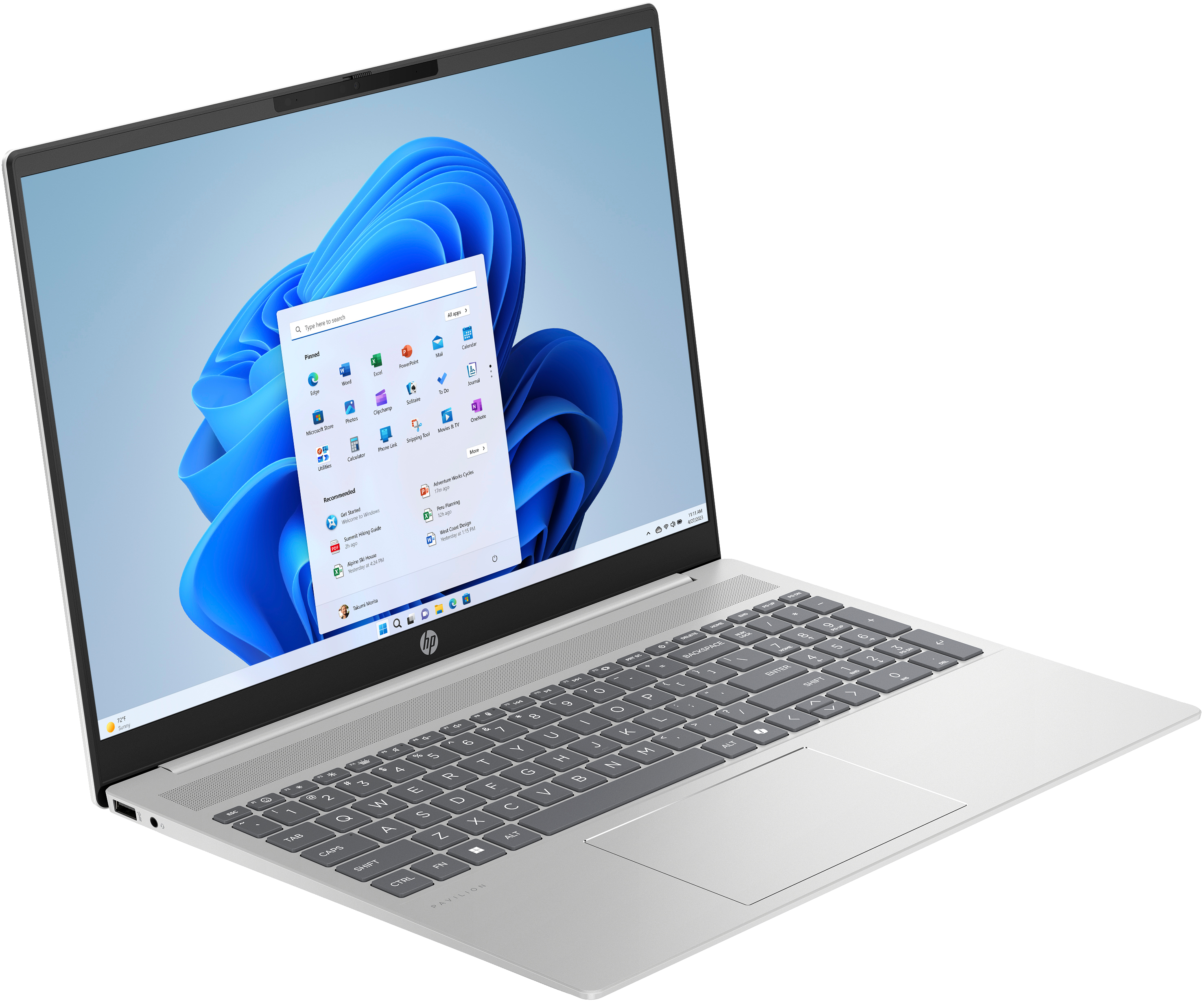 HP Pavilion 16-ag0175ng, AMD Ryzen? 7, 3,3 GHz, 40,6 cm (16"), 1920 x 1200 Pixel, 16 GB, 512 GB