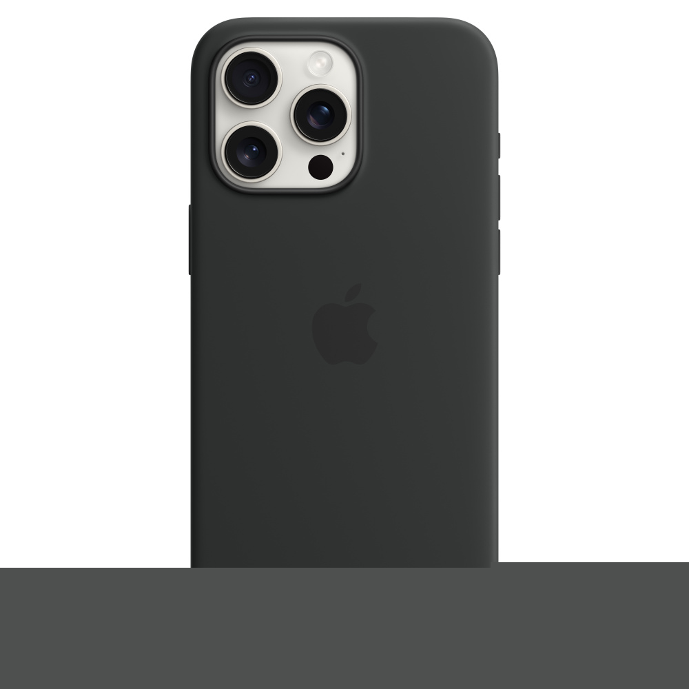 Apple MT1M3ZM/A, Cover, Apple, iPhone 15 Pro Max, 17 cm (6.7"), Schwarz