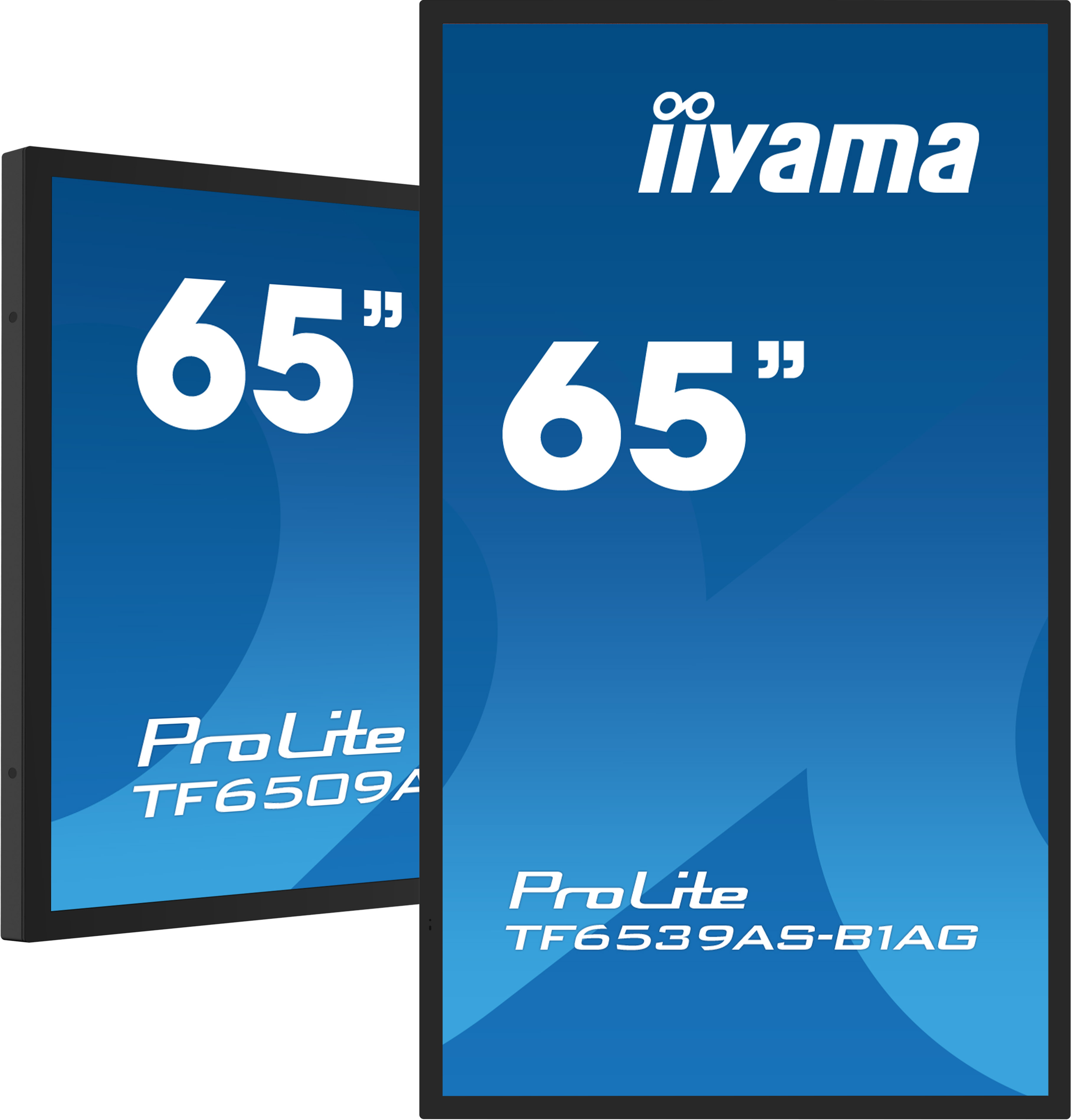Iiyama TF6539AS-B1AG, Digital Signage Flachbildschirm, 163,8 cm (64.5"), LED, 3840 x 2160 Pixel, 24/