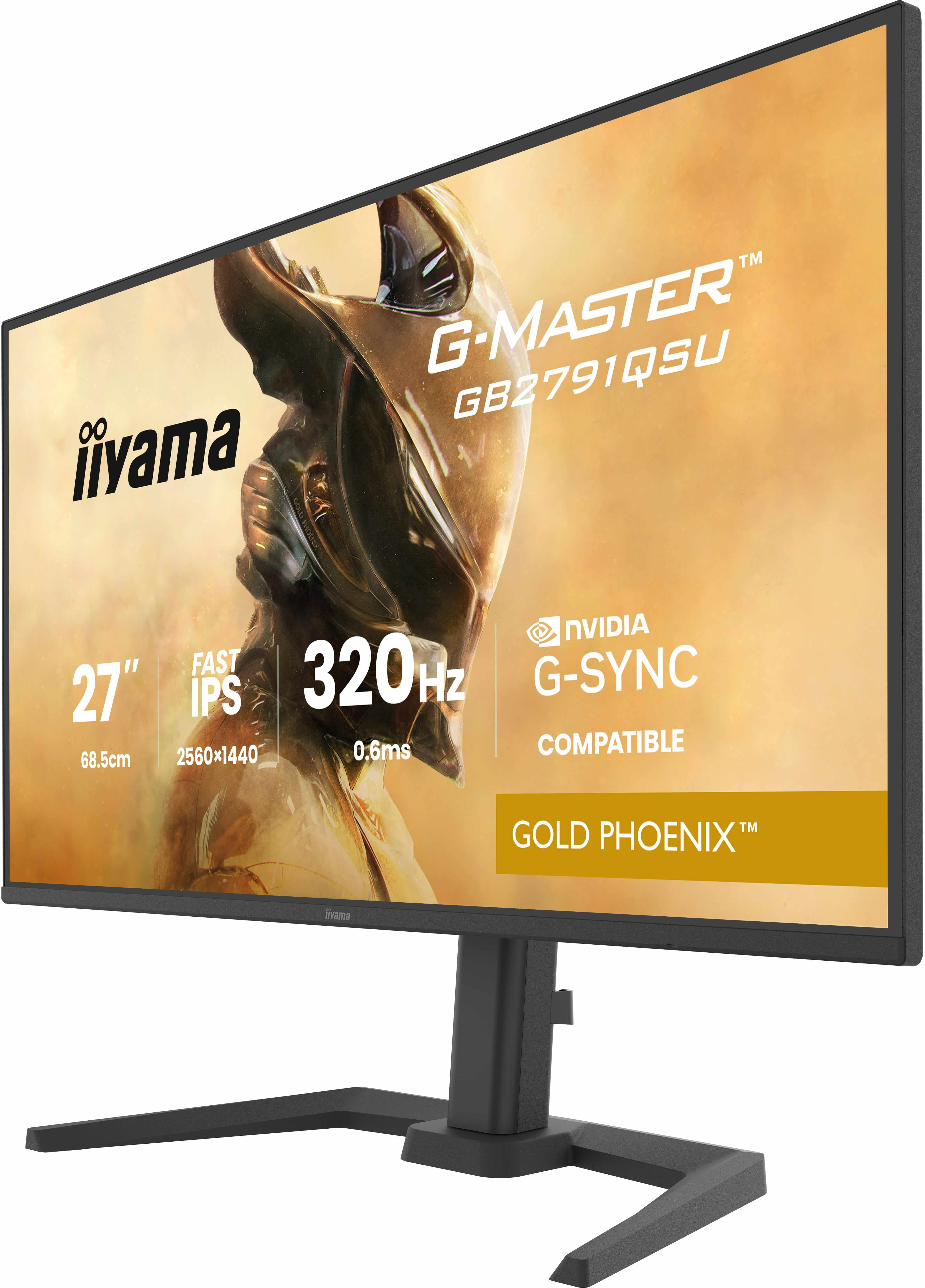 Iiyama G-MASTER Gold Phoenix GB2791QSU-B1 - LED-Monitor - Gaming - 68.6 cm (27")