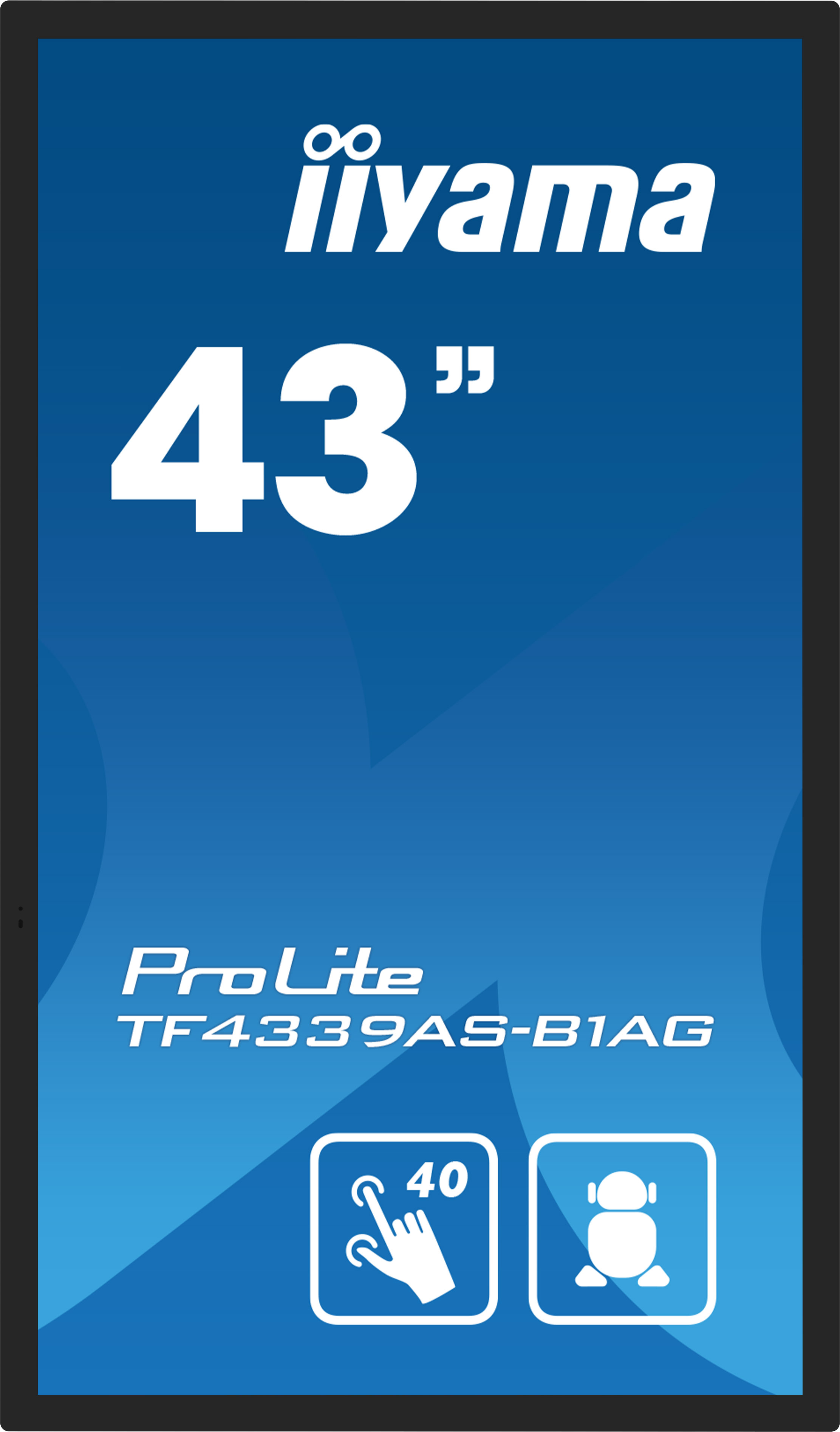 Iiyama ProLite TF4339AS-B1AG - 109 cm (43") Diagonalklasse (108 cm (42.5")