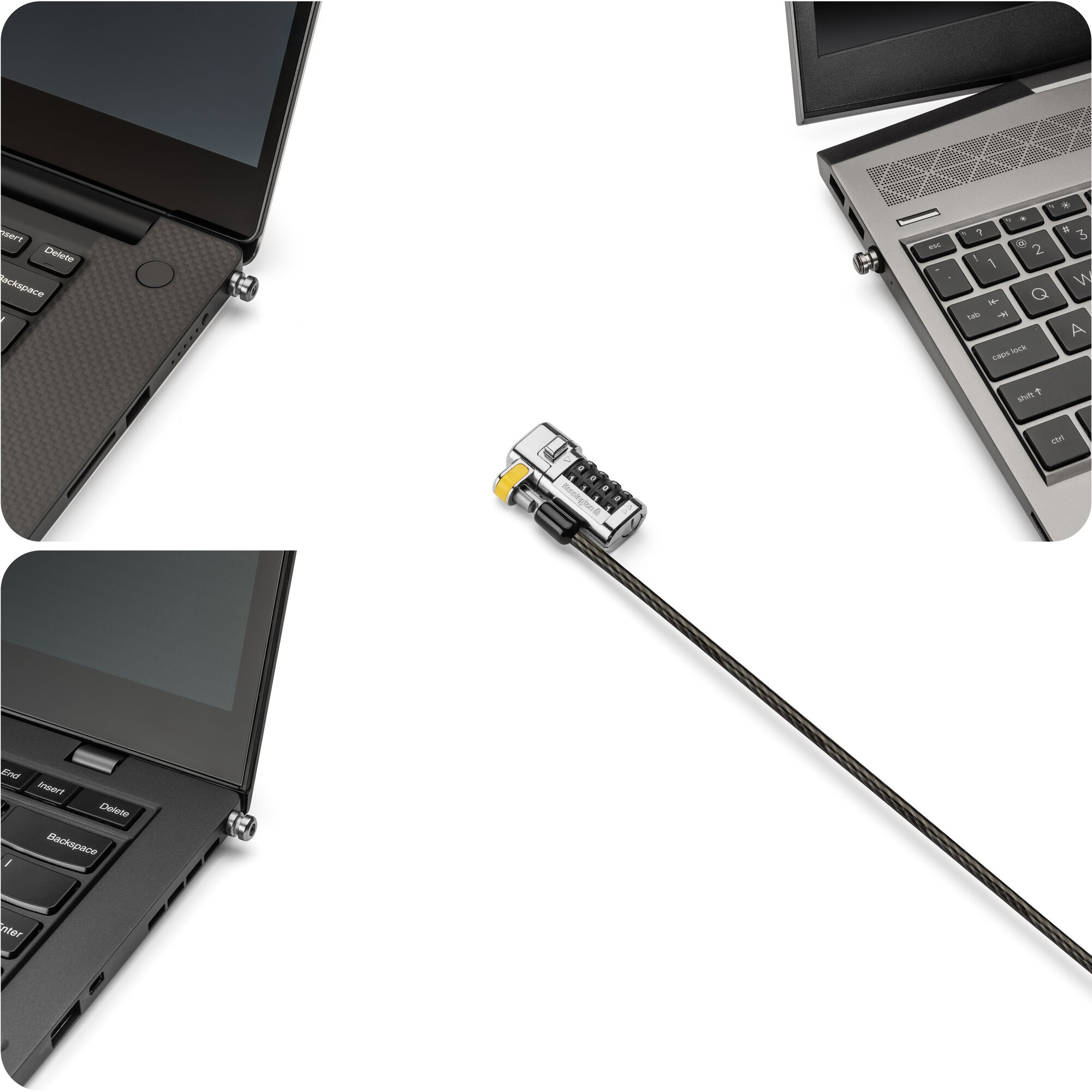 Kensington ClickSafe Universal Combination Laptop