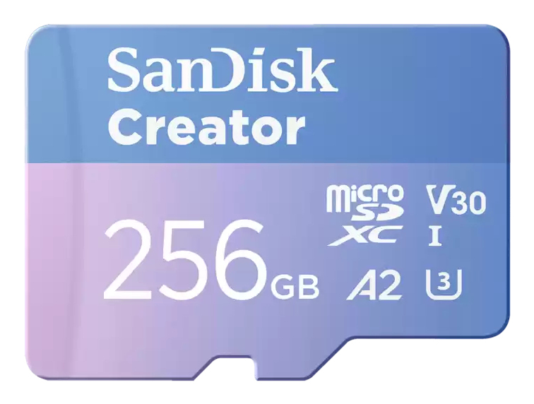 SanDisk Creator - Flash-Speicherkarte (microSDXC-an-SD-Adapter