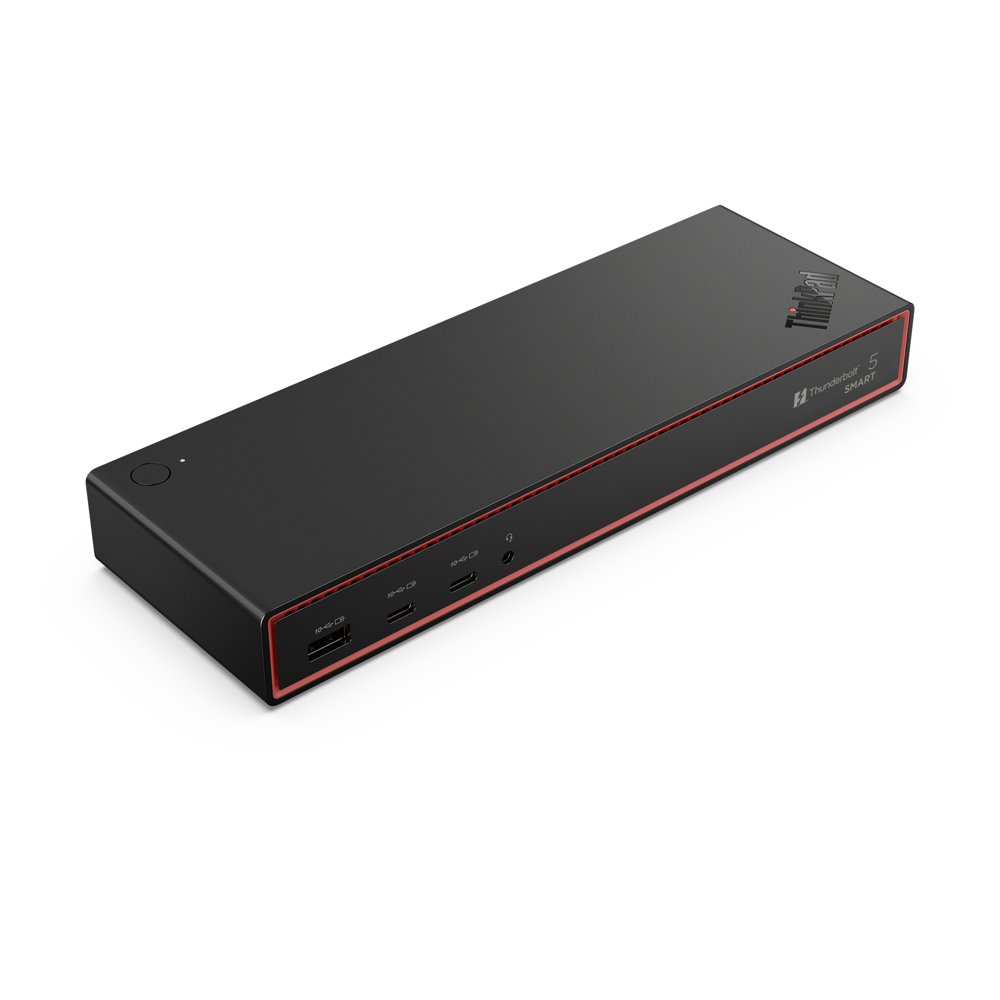 Lenovo ThinkPad Thunderbolt 5 Smart Dock 7500, Kabelgebunden, Thunderbolt 5, 180 W, 2500 Mbit/s, Sch