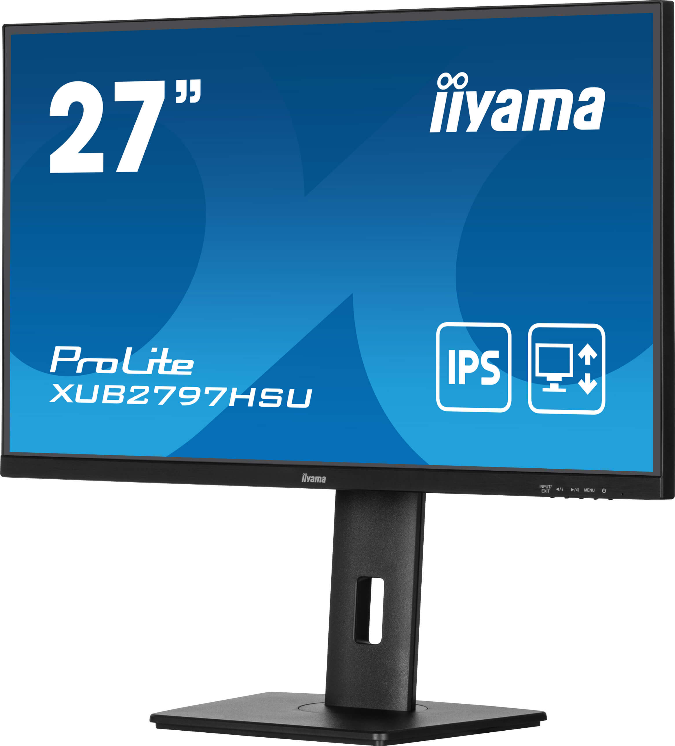 iiyama ProLite XUB2797HSU-B2 Monitor 68.6cm (27") Full HD, IPS, 1ms, HDMI, Displayport