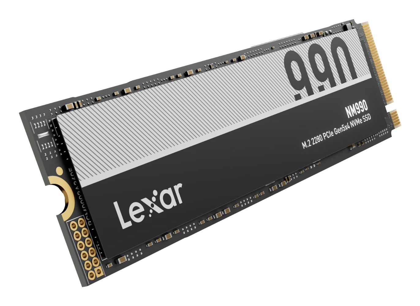 Lexar NM990 - SSD - 1 TB - intern - M.2 2280 - PCI Express 5.0 x4 (NVMe)