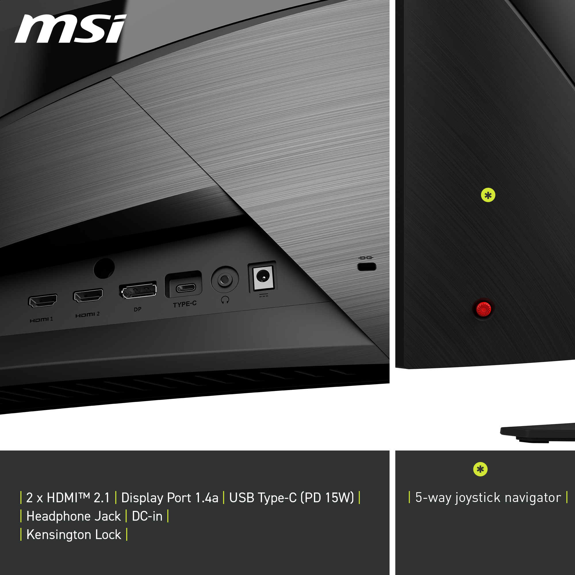 B-WARE - MSI MAG 321CUPDFDE curved, 31.5" 4K UHD 160Hz, 0.5 ms, HDR, 1500R