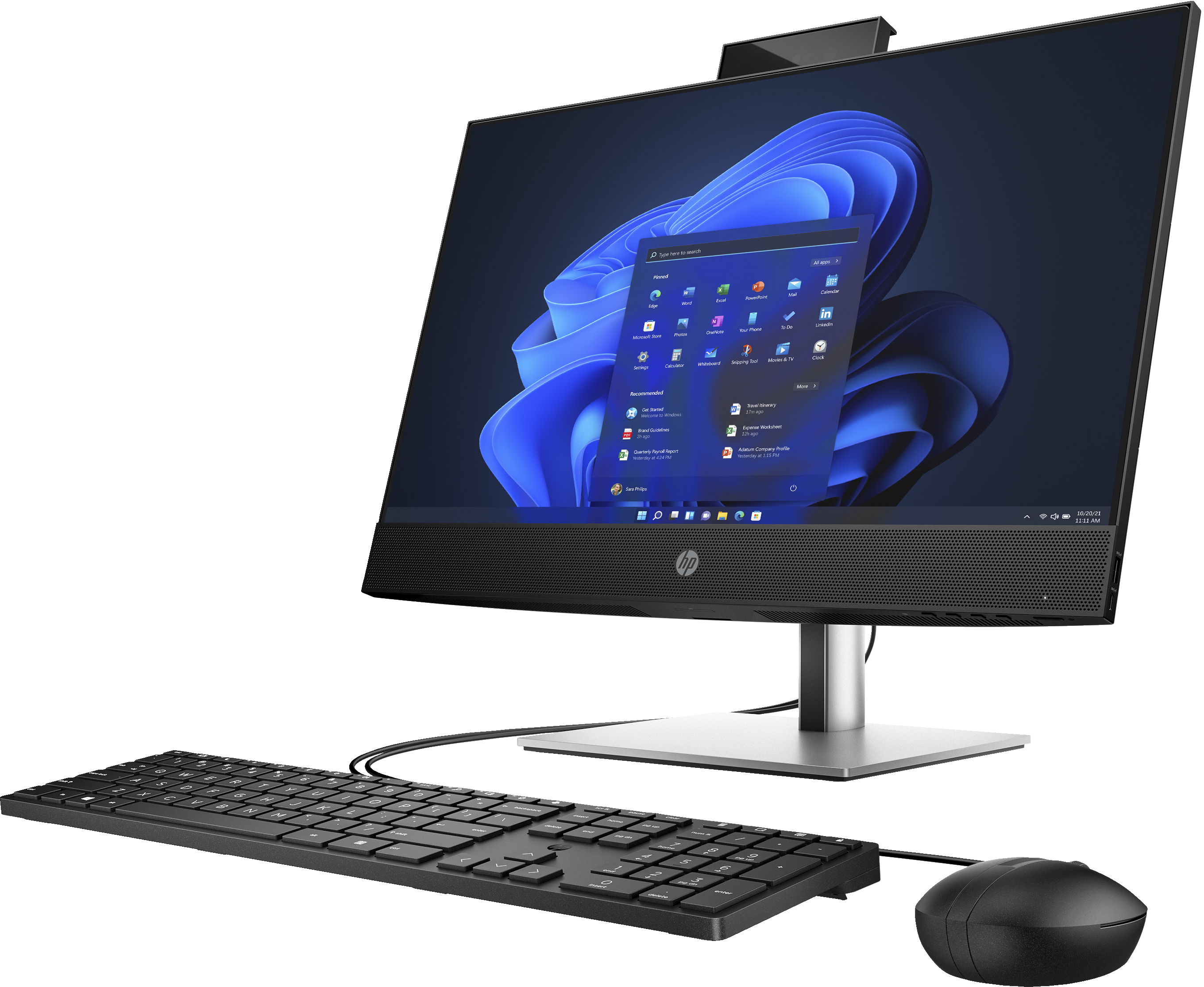 HP ProOne 440 G9, 60,5cm (23,8") FHD, Core i5-14500T, 16GB RAM, 512GB SSD, Win11 Pro